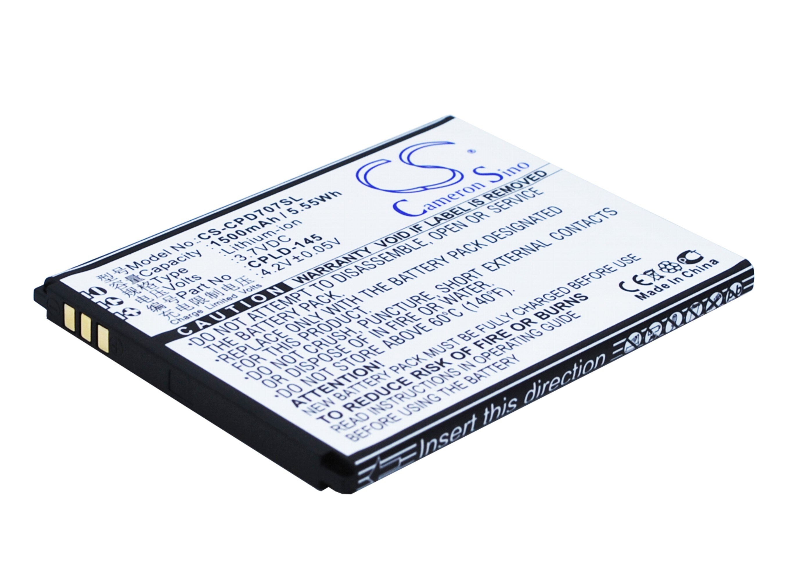 Batteri till SmartPhone, Mobil för Coolpad 8707