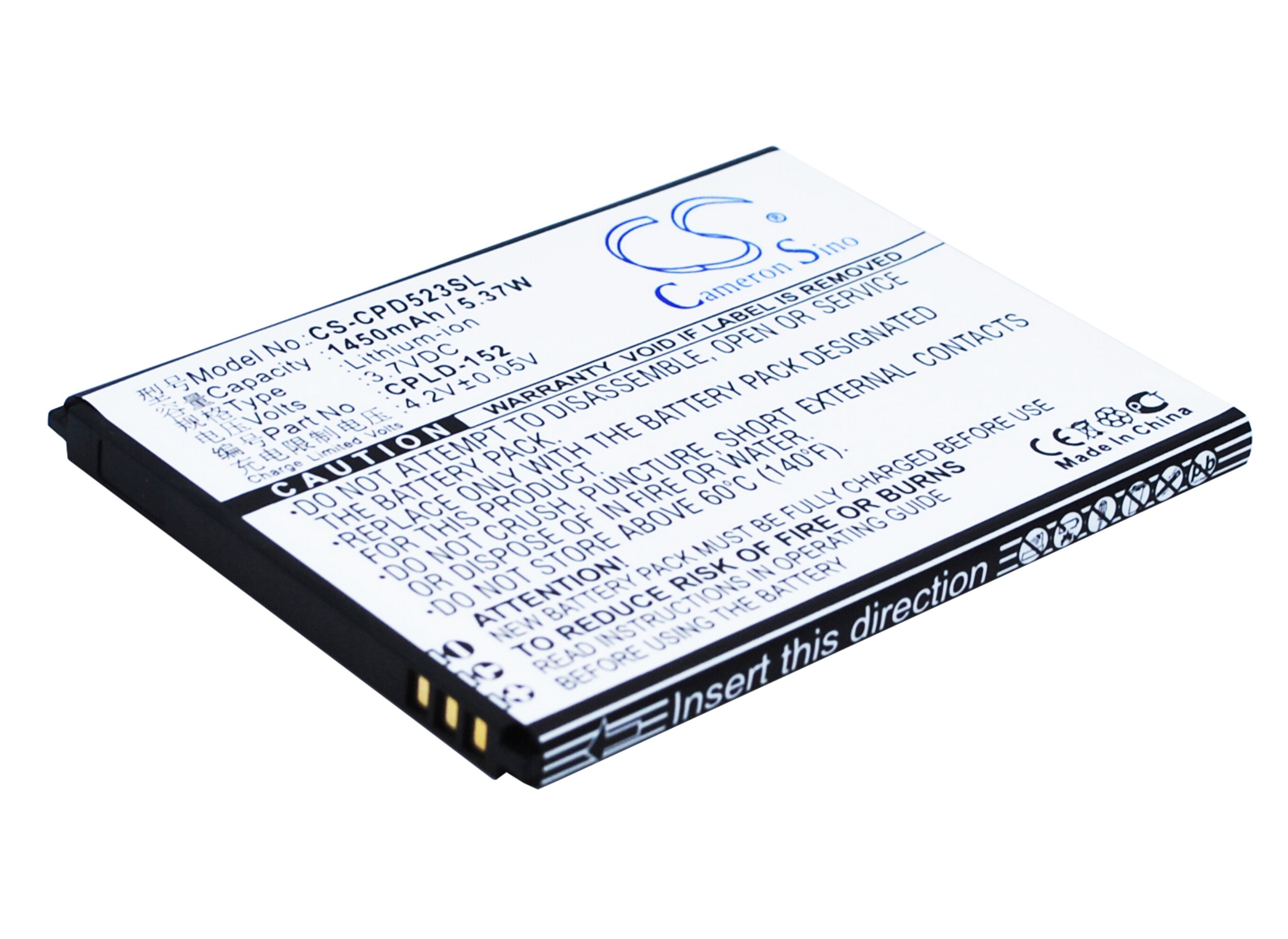 Batteri till SmartPhone, Mobil för Coolpad 5263, 5360