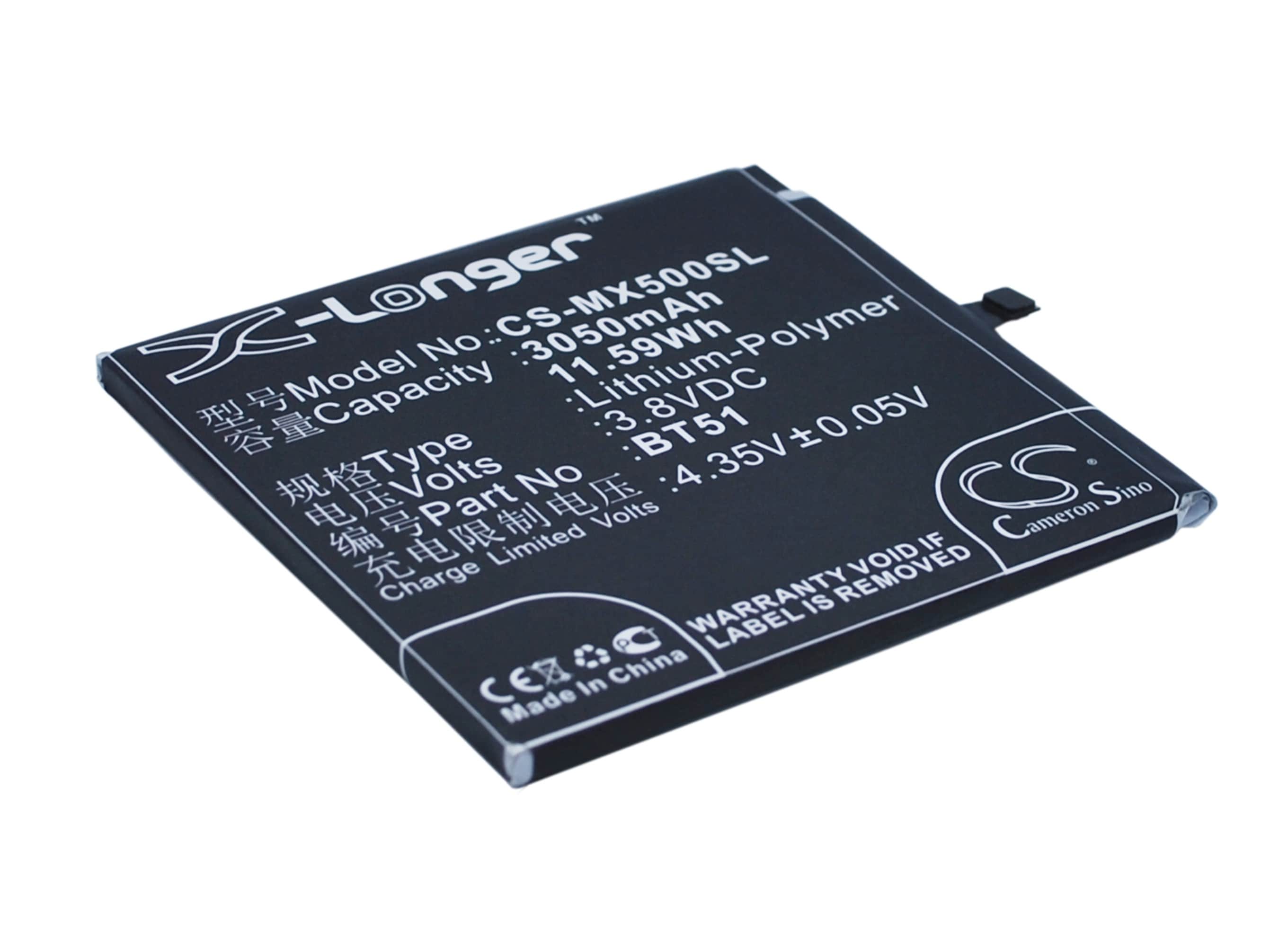 Batteri till SmartPhone, Mobil för Meizu MX5, MX5 Dual SIM, M575 Dual SIM m.fl.