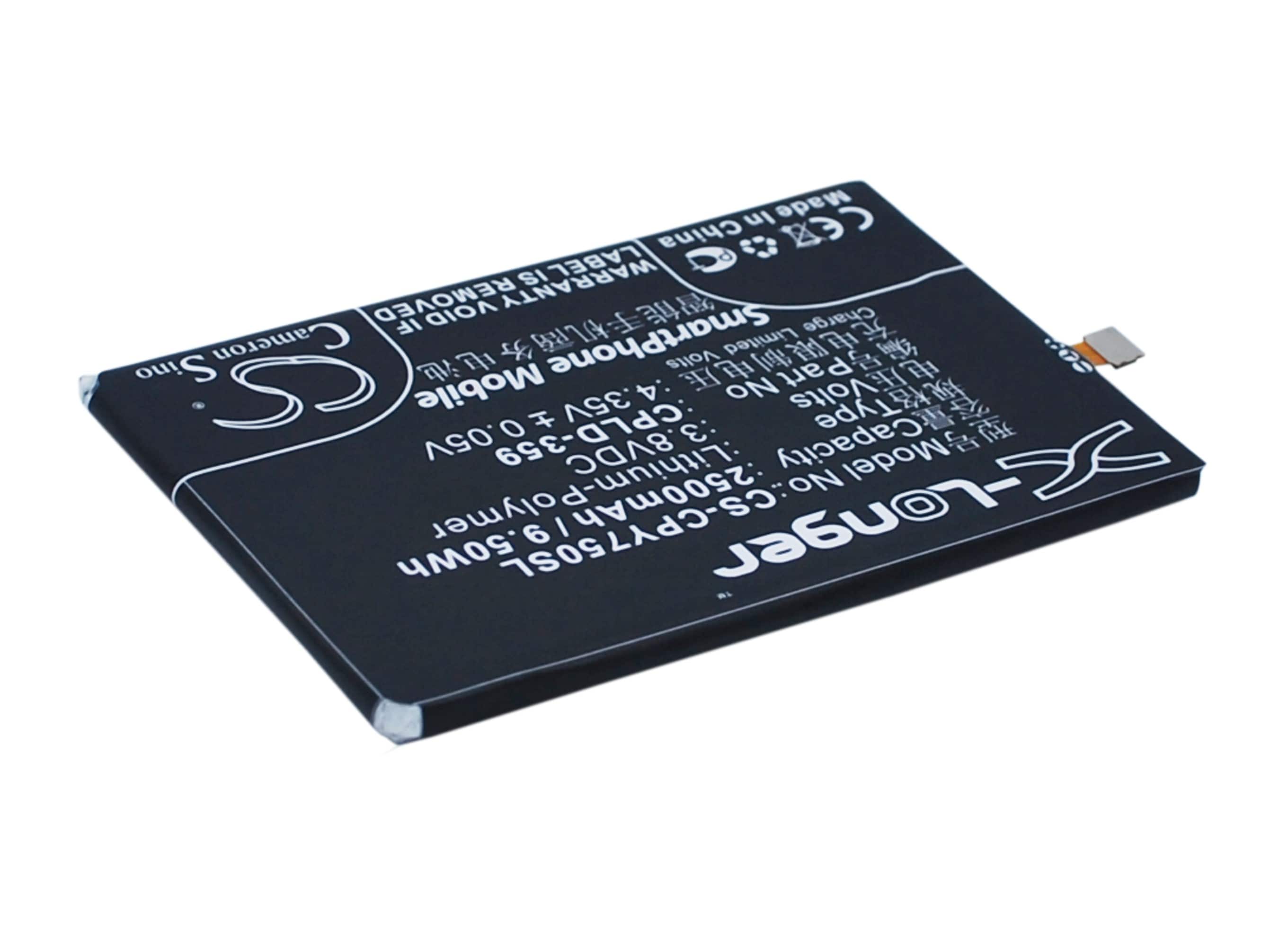 Batteri till SmartPhone, Mobil för Coolpad Y75, Y76, Y80D m.fl.