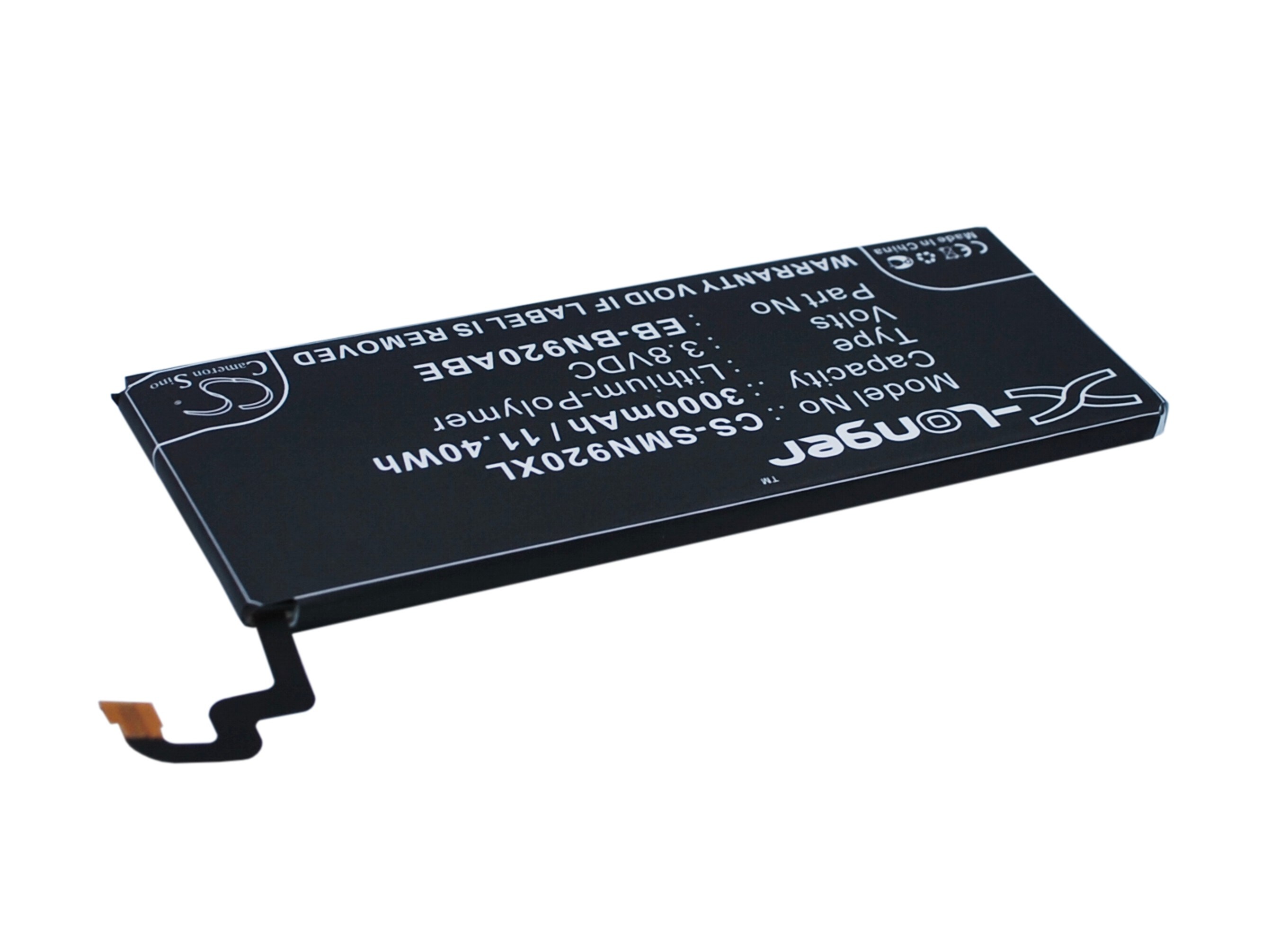 Batteri till SmartPhone, Mobil för Samsung Galaxy Note 5, SM-N920A, SM-N920R4 m.fl.