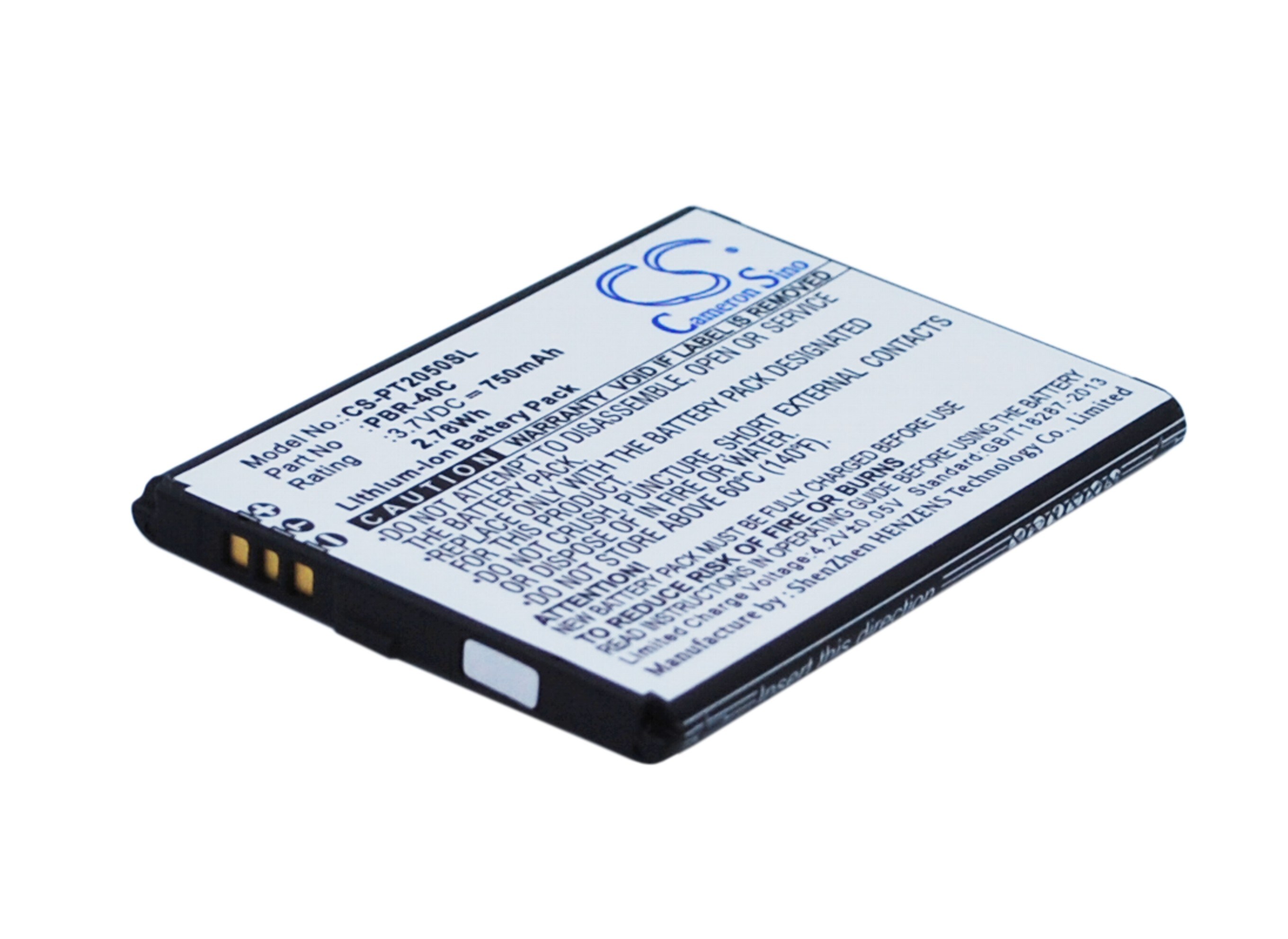 Batteri till SmartPhone, Mobil för Pantech Breeze IV, Breeze 4, P2050