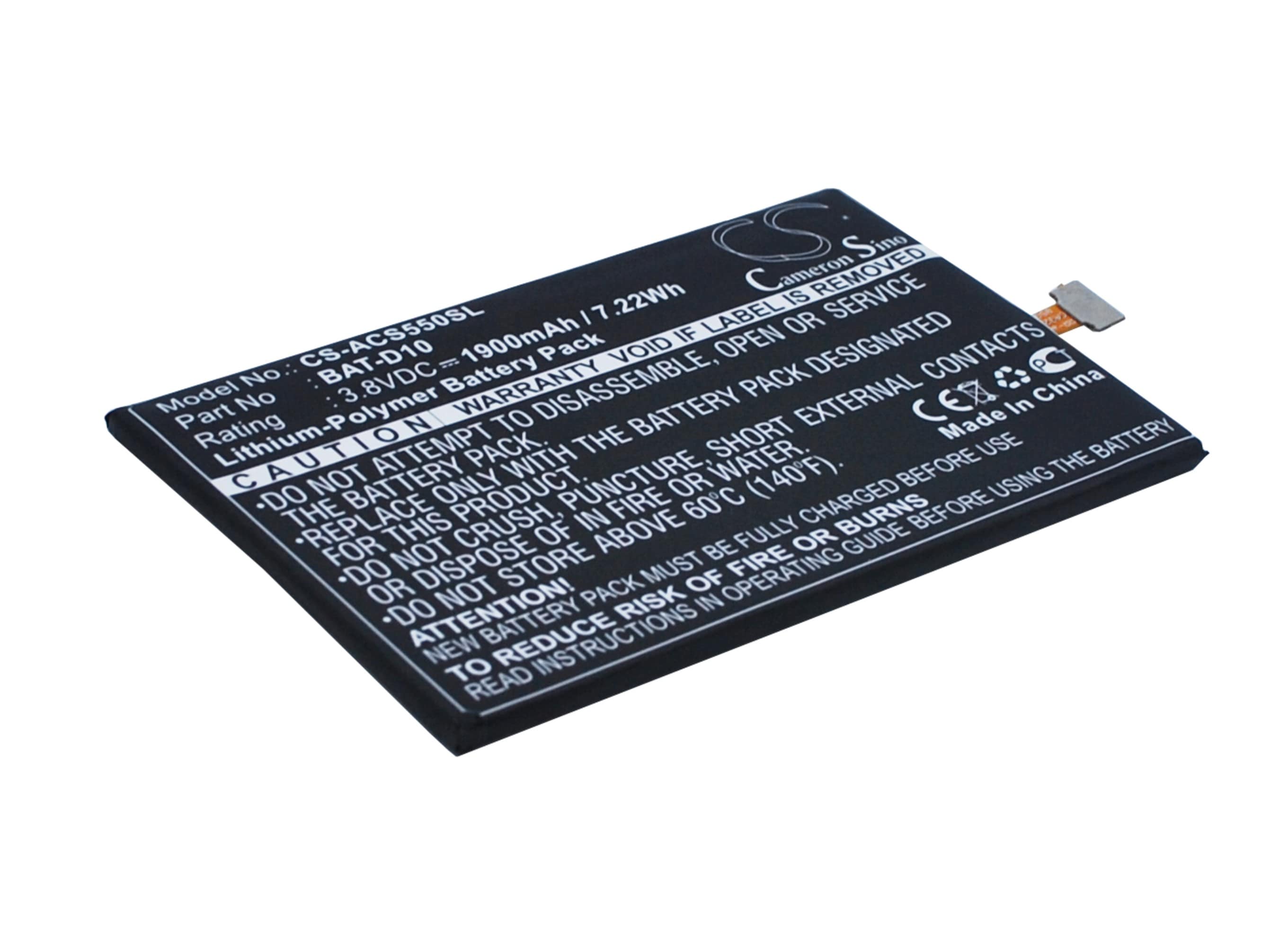 Batteri till SmartPhone, Mobil för Acer Liquid Jade S, S56, Liquid Jade Z m.fl.
