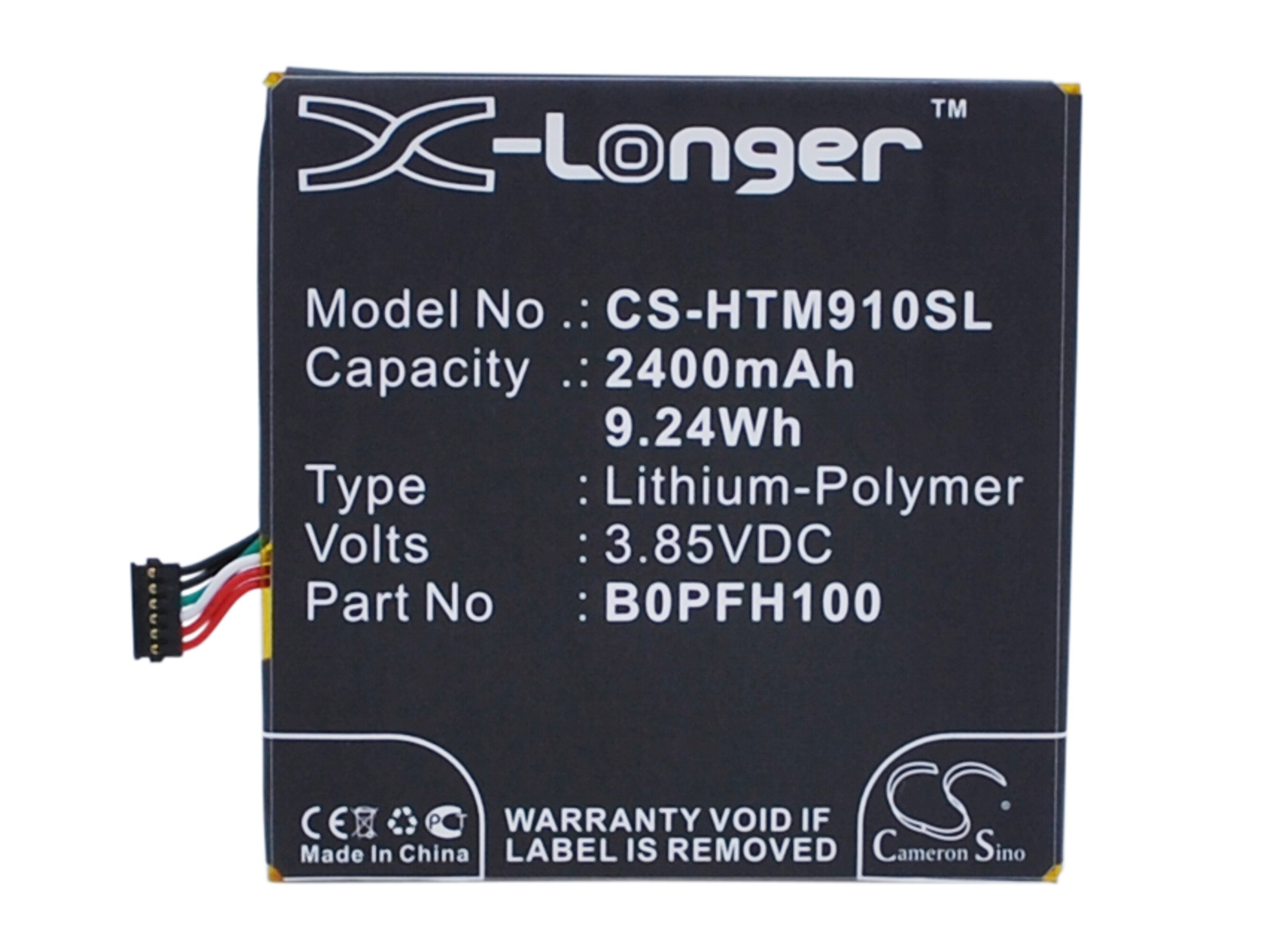 Batteri till SmartPhone, Mobil för HTC Desire Eye, Desire Eye 4G, Desire Eye Dual SIM m.fl.