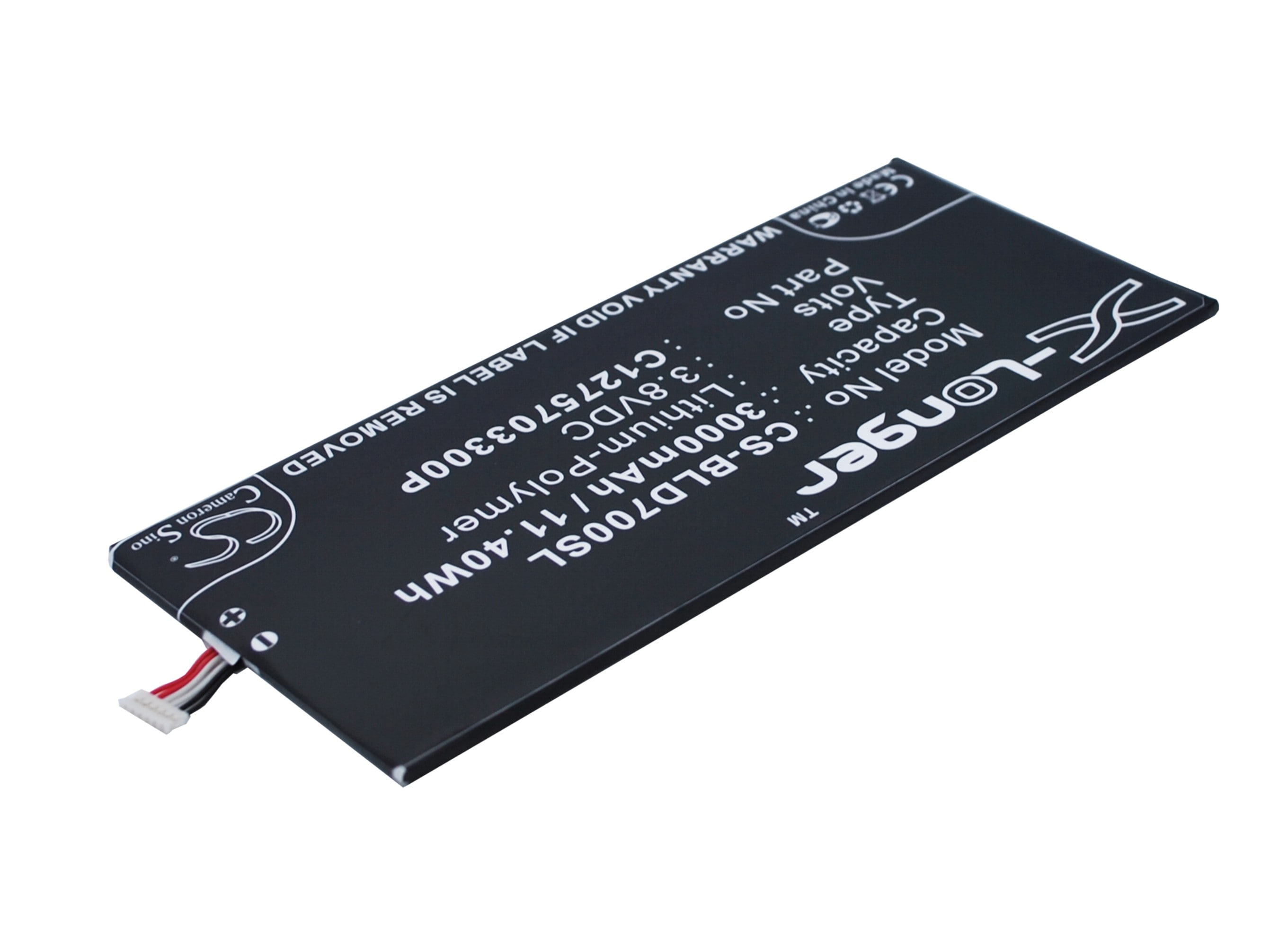 Batteri till SmartPhone, Mobil för BLU Studio 7.0 HD, D700A, D700i m.fl.
