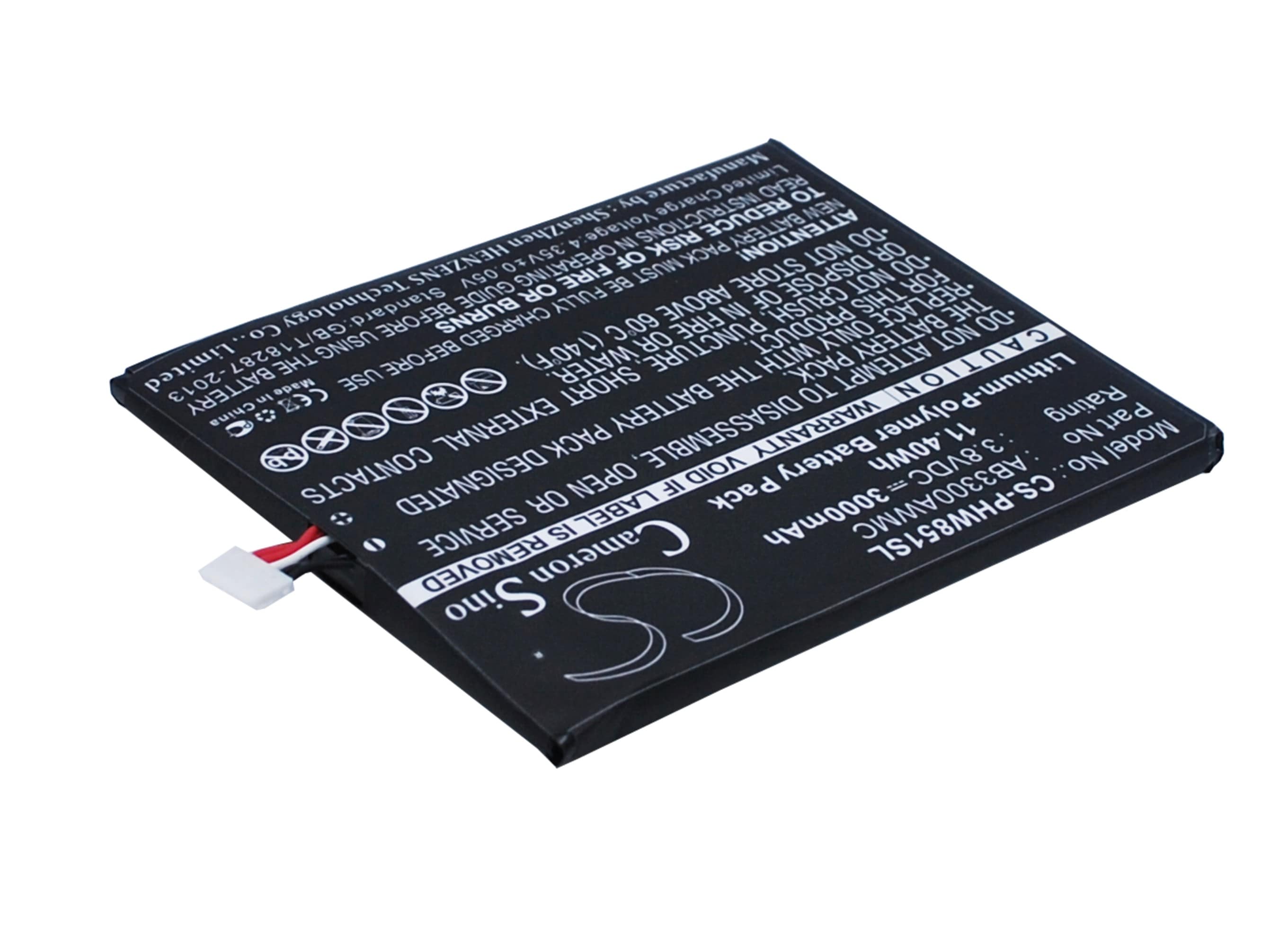 Batteri till SmartPhone, Mobil för Philips Xenium W8510, W8510