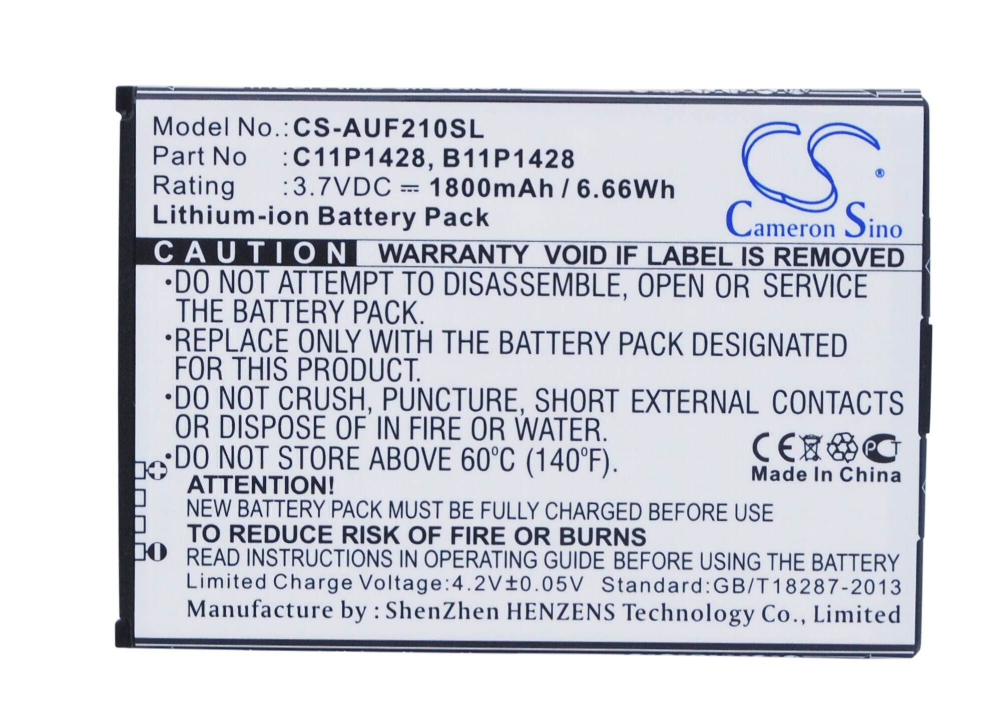 Batteri till SmartPhone, Mobil för Asus Zenfone 2 Laser ZE500KG, ZE500KL, ZE500KG m.fl.