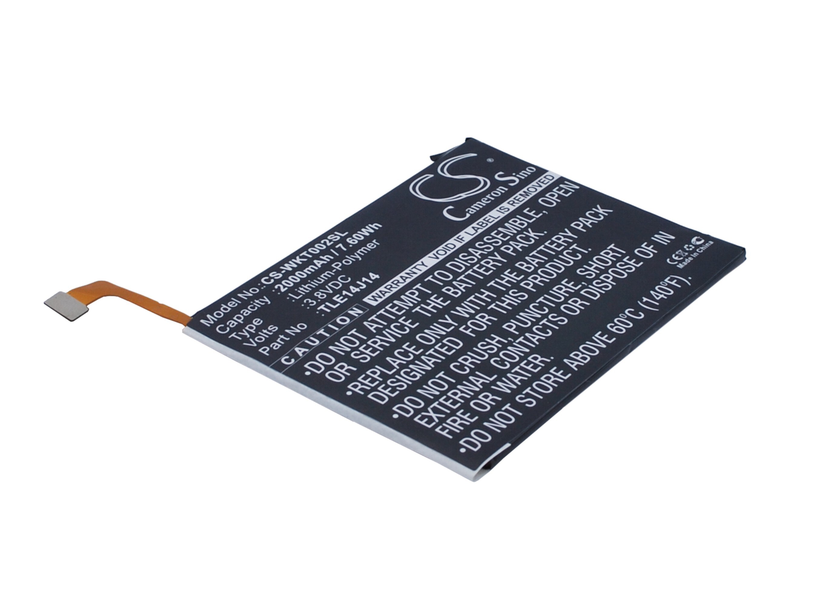 Batteri till SmartPhone, Mobil för Wiko Getaway