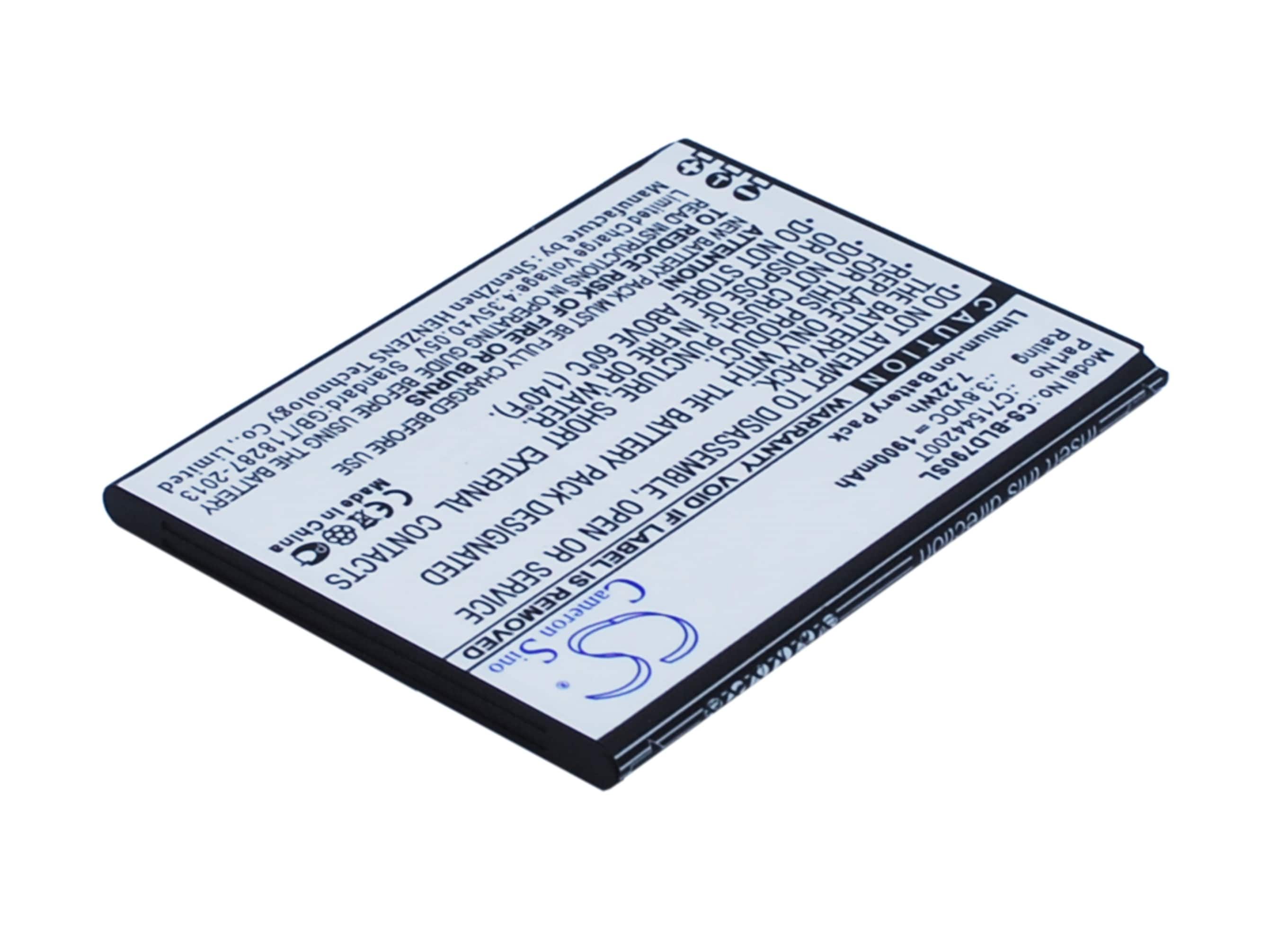 Batteri till SmartPhone, Mobil för BLU Studio G, D790, D790U m.fl.