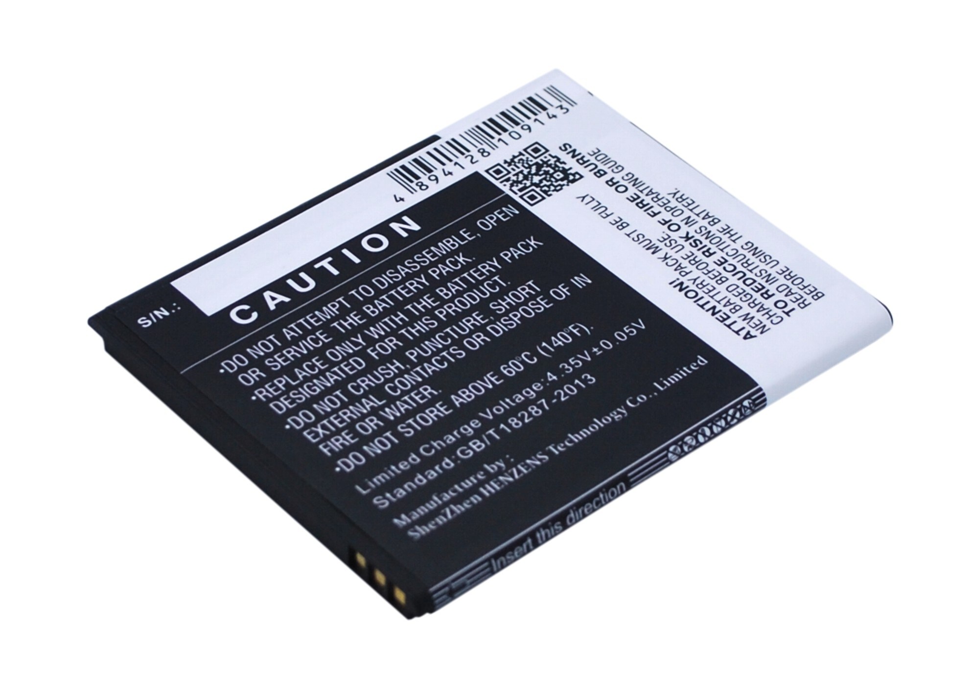 Batteri till SmartPhone, Mobil för NAVON Mizu M450, Mizu M450 Dual SIM