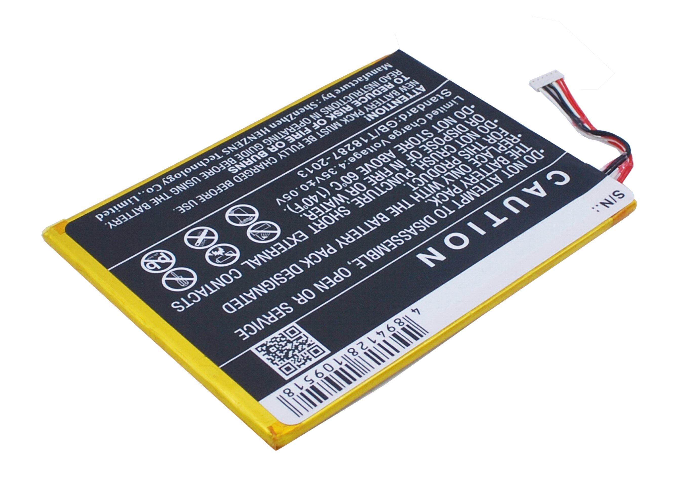 Batteri till SmartPhone, Mobil för Alcatel One Touch Pixi 7, OT-9006W