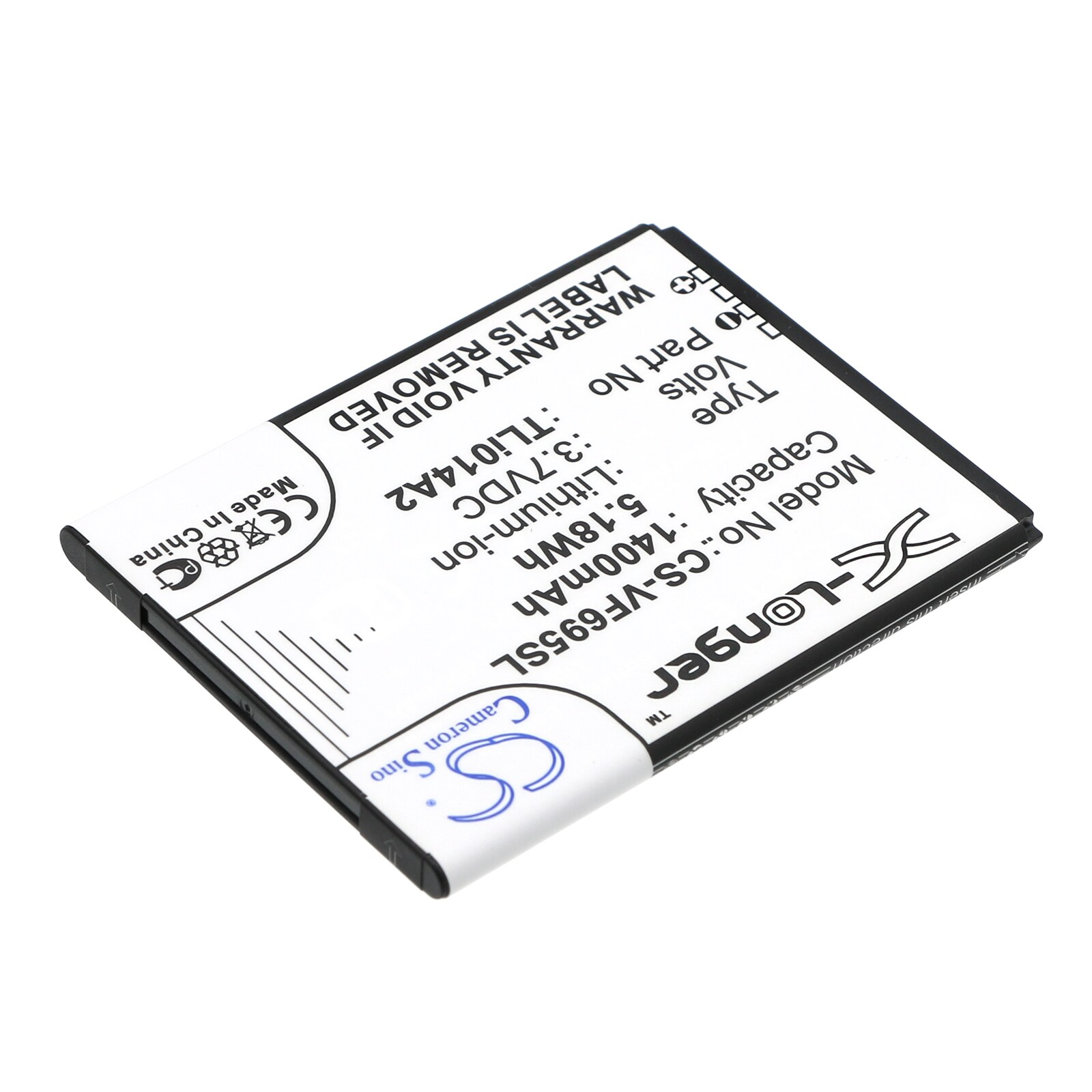 Batteri till SmartPhone, Mobil för Vodafone Smart First 6, V695, VF-V695 m.fl.