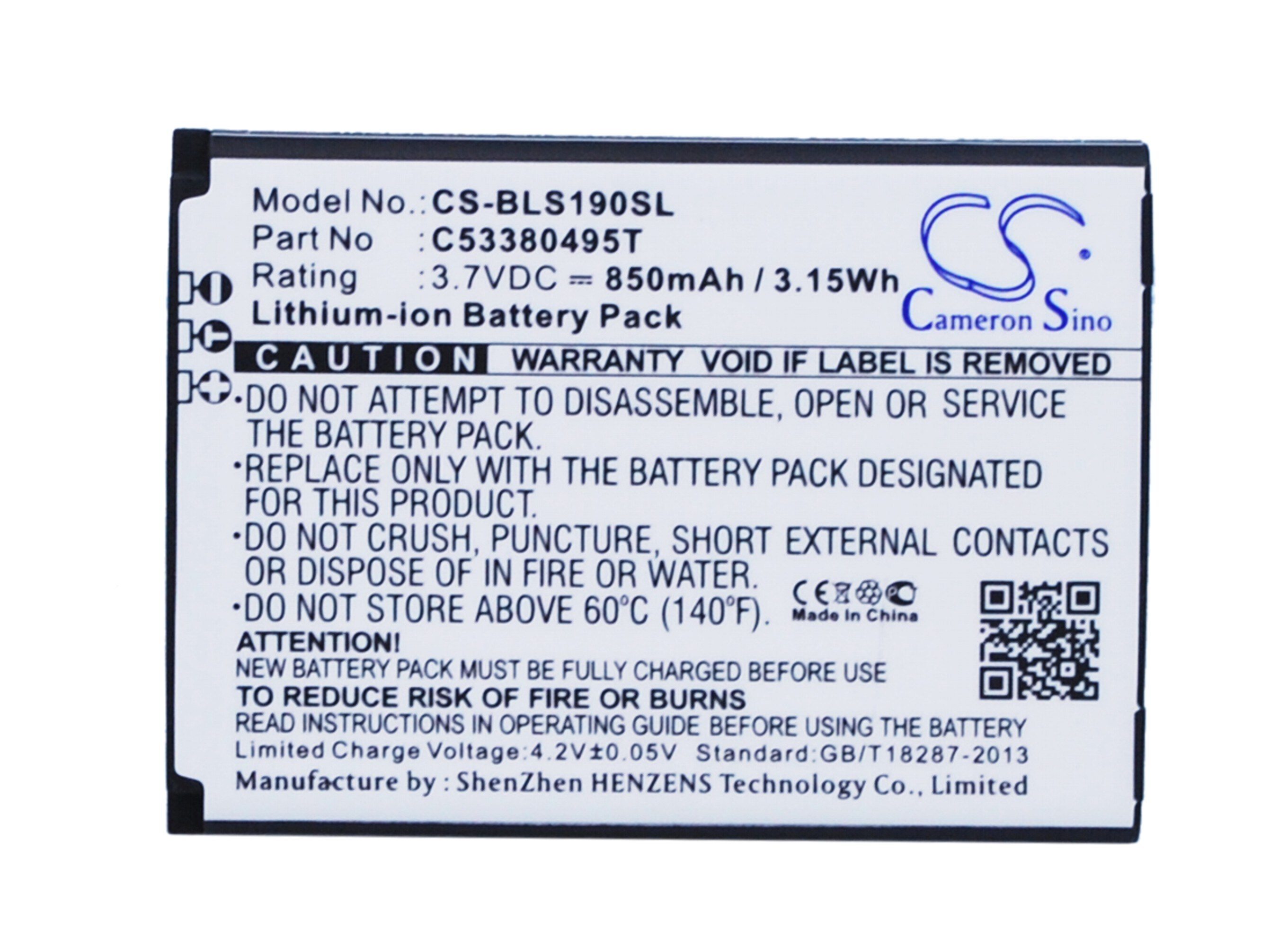 Batteri till SmartPhone, Mobil för BLU HERO, S190, S180