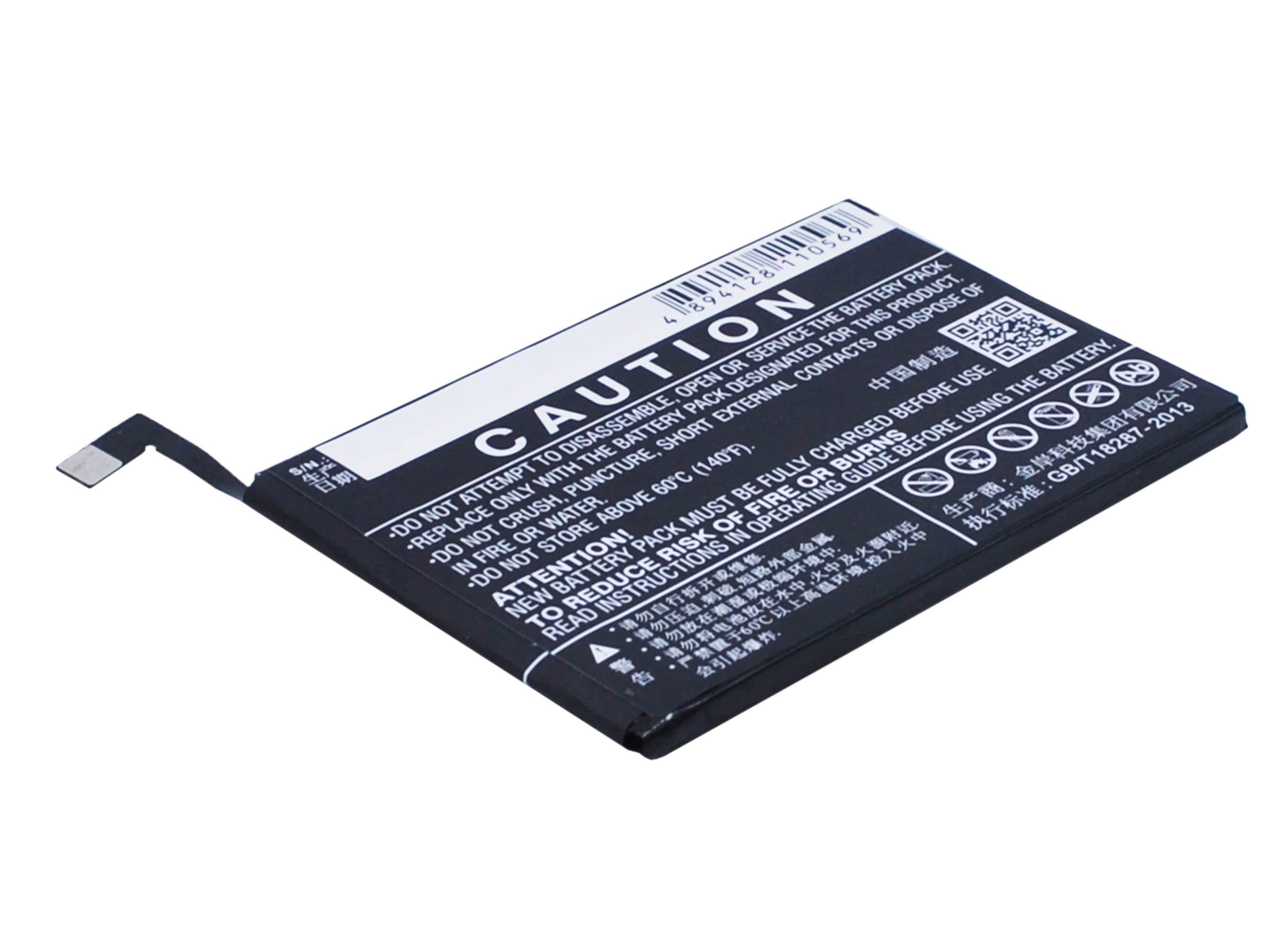 Batteri till SmartPhone, Mobil för Lenovo Vibe Shot, Vibe Max Z90, Vibe Max Z90-3 m.fl.