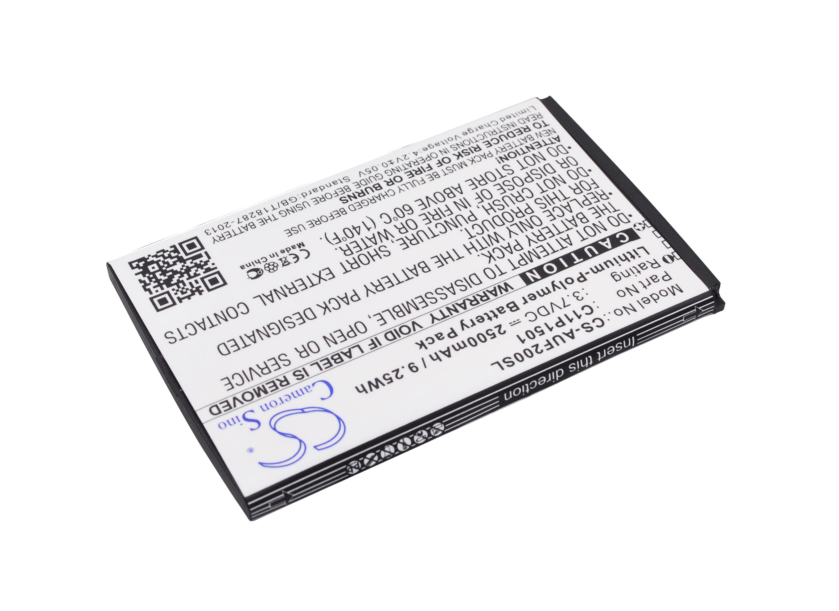 Batteri till SmartPhone, Mobil för Asus ZenFone 2, ZenFone 2 Dual SIM, ZE500CL m.fl.