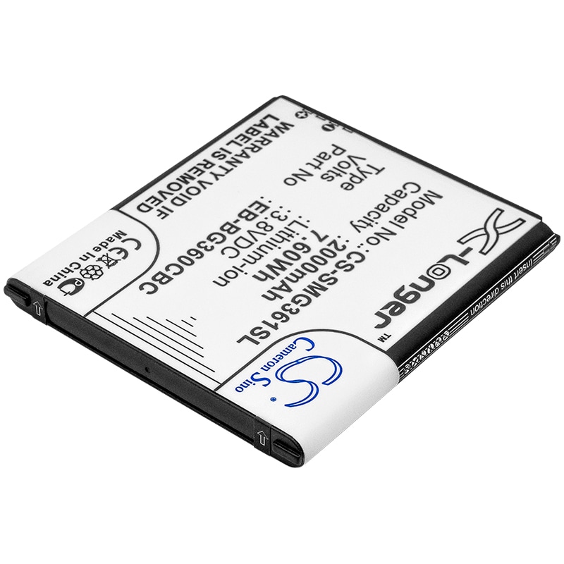 Batteri till SmartPhone, Mobil för Samsung Galaxy J2, Galaxy J2 Duos, SM-J200H/DS m.fl.