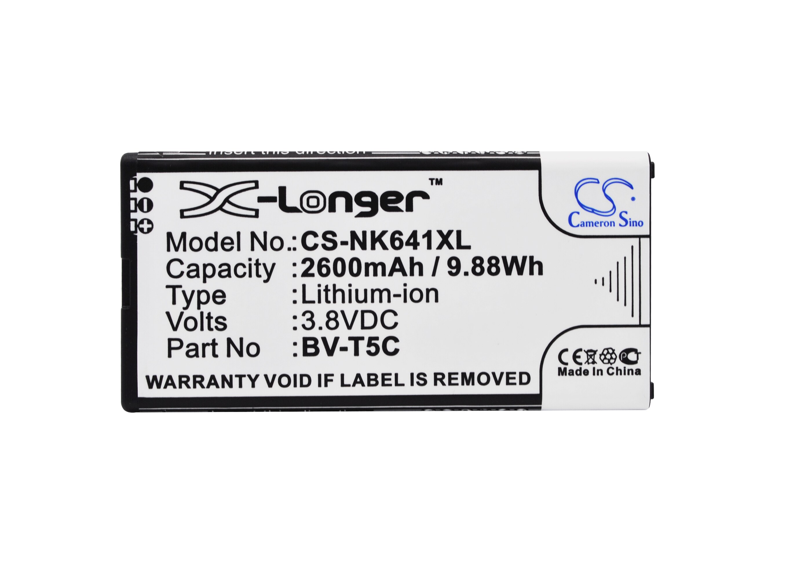 Batteri till SmartPhone, Mobil för Microsoft Lumia 640, RM-1073, RM-1072