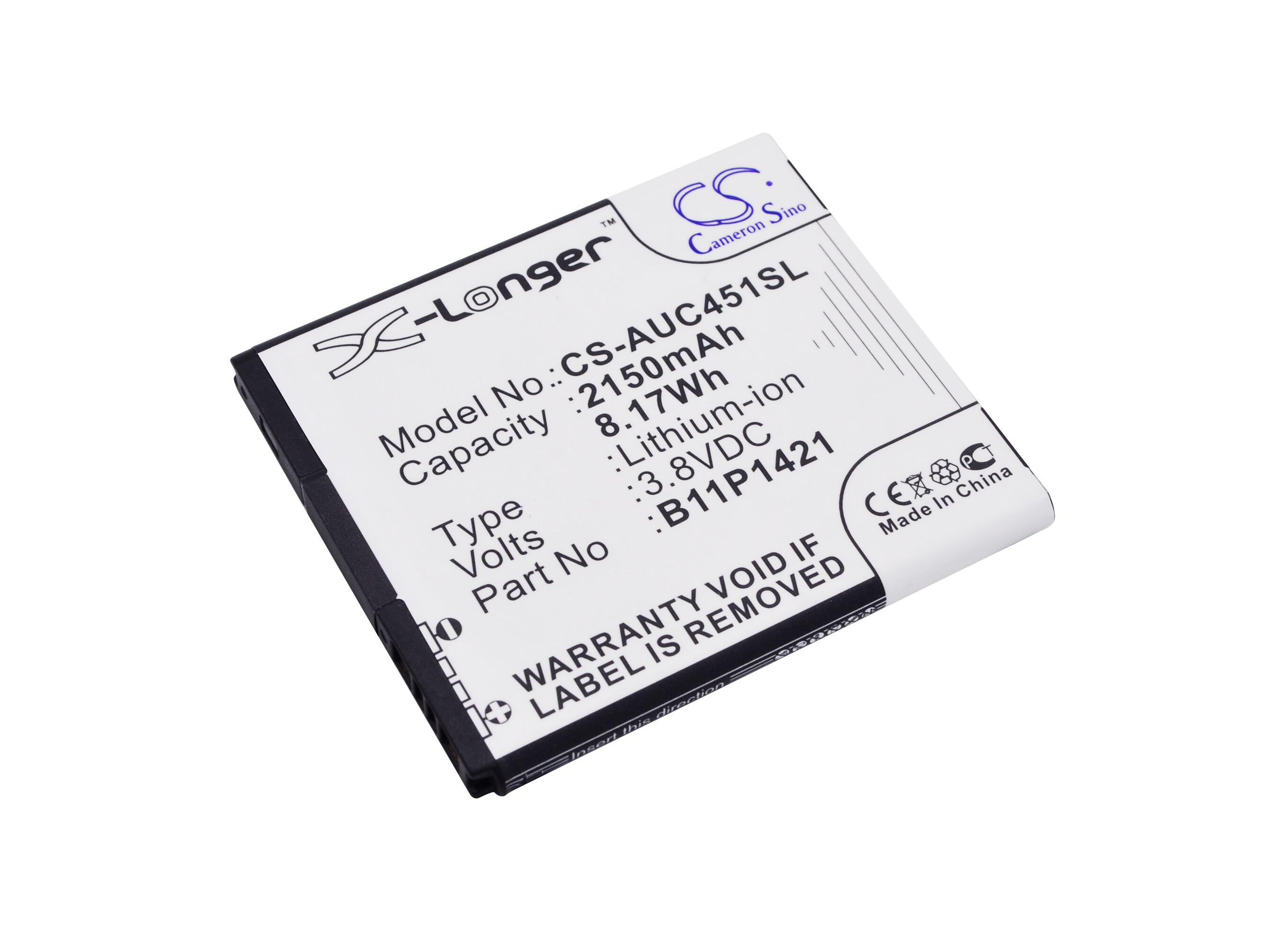 Batteri till SmartPhone, Mobil för Asus Zenfone C, ZC451CG, Z007