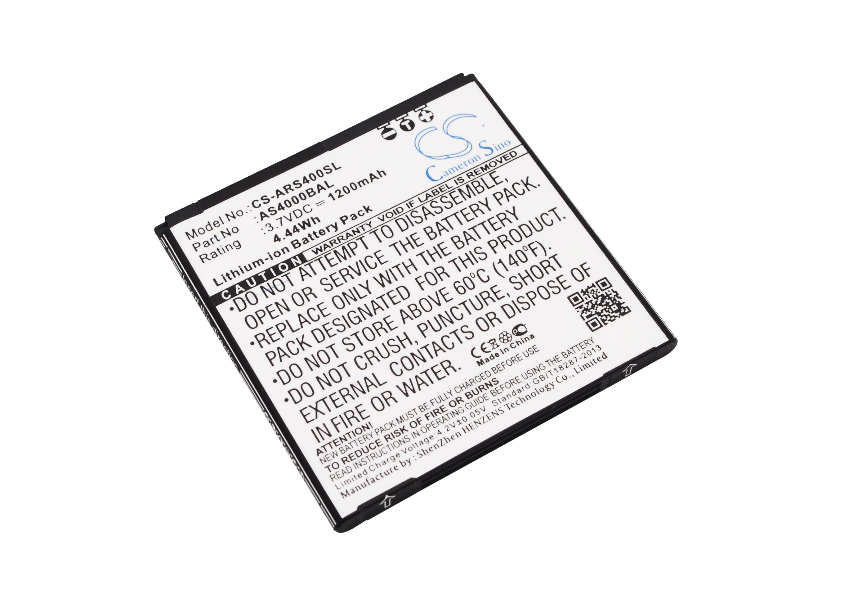 Batteri till SmartPhone, Mobil för Aligator S4000, S4000 Dou, S4020