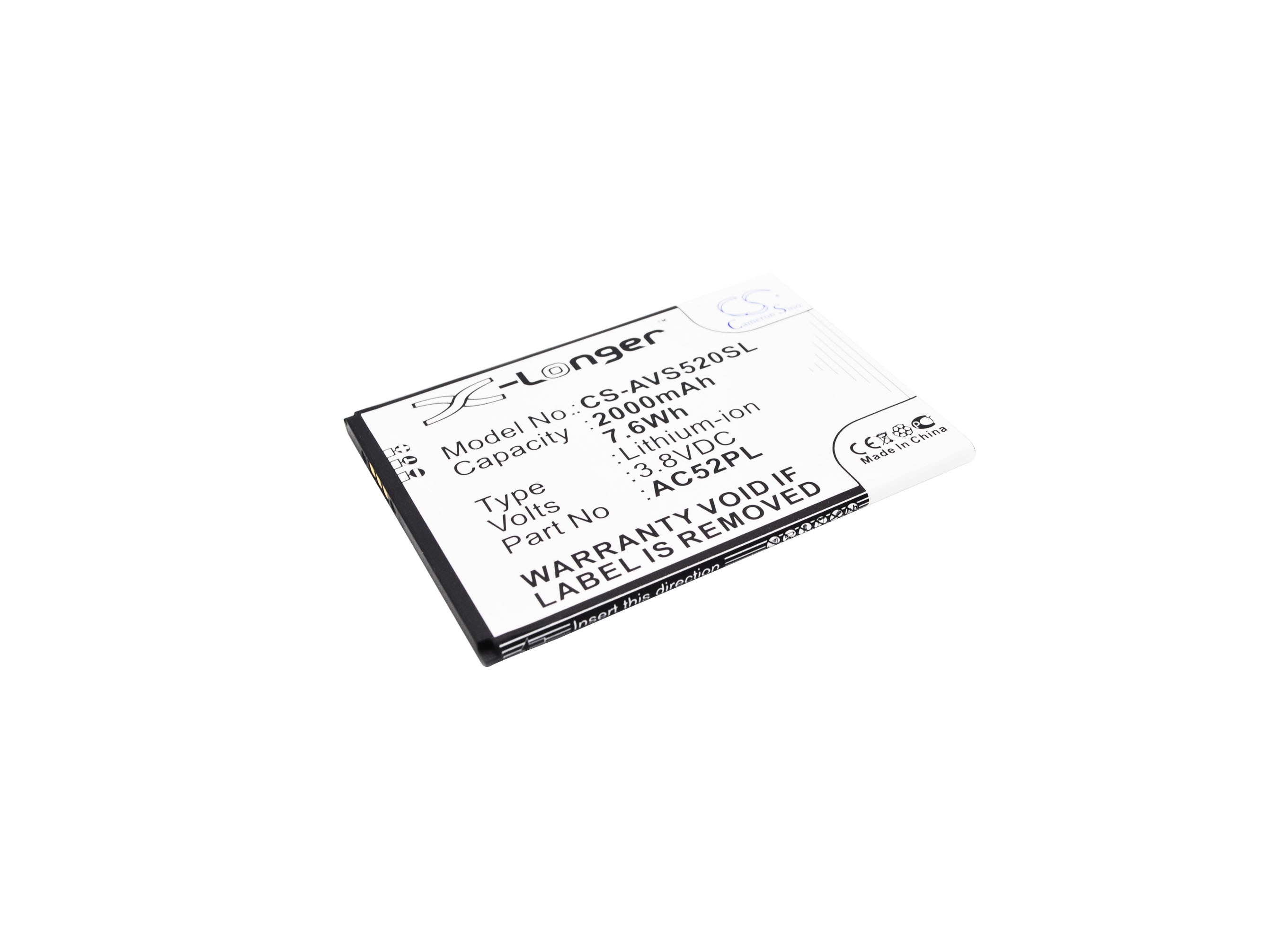 Batteri till SmartPhone, Mobil för Archos 52 Platinum