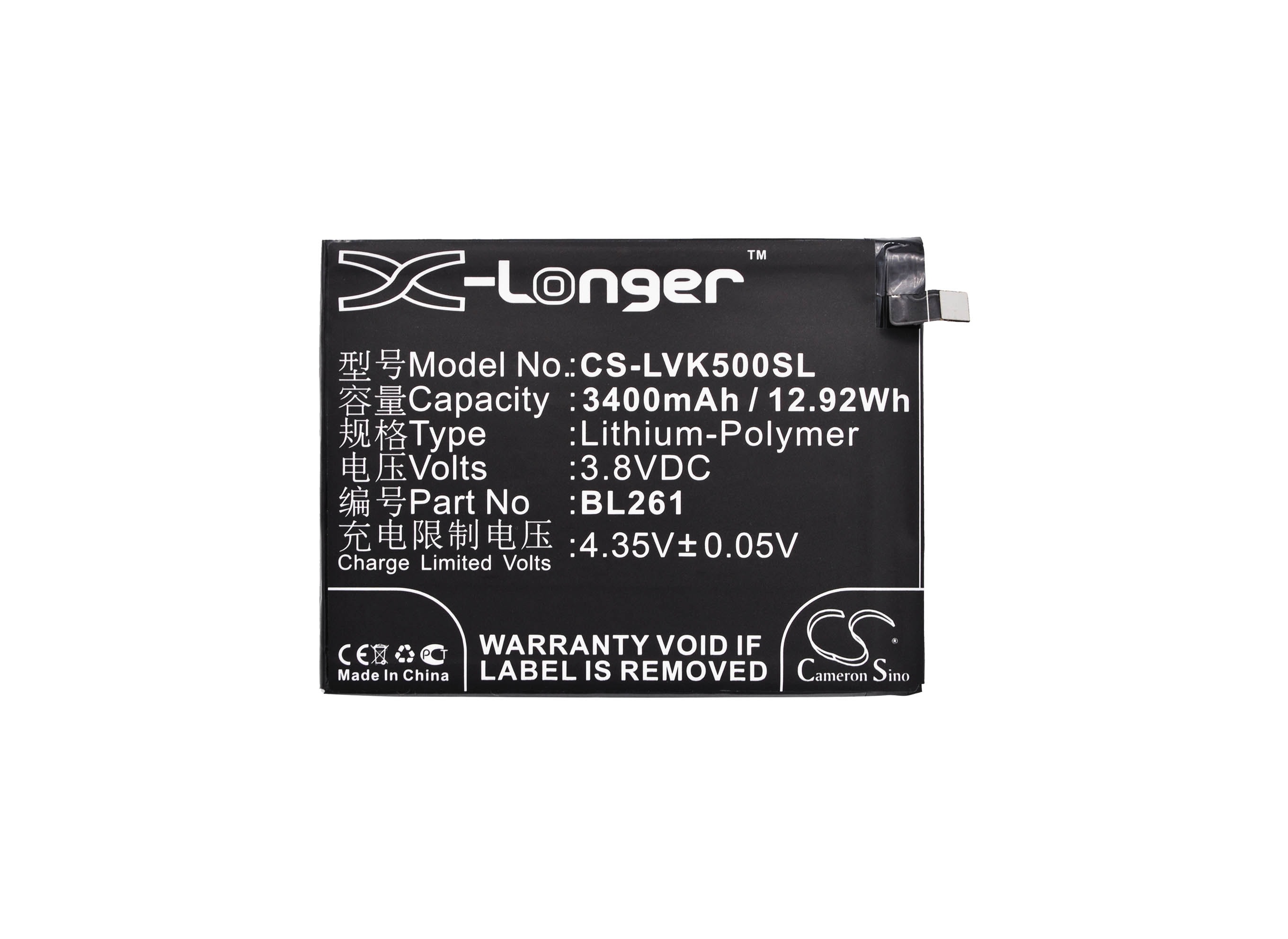 Batteri till SmartPhone, Mobil för Lenovo K5 Note, K52t38 m.fl.