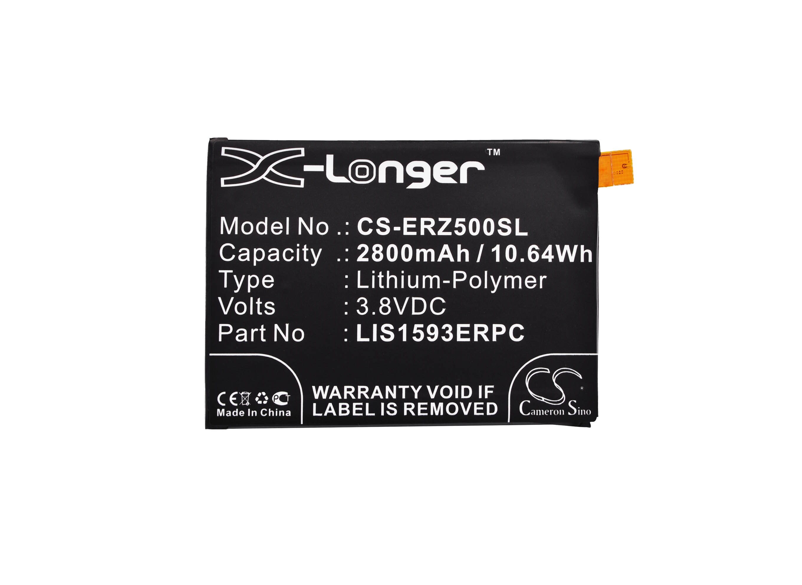 Batteri till SmartPhone, Mobil för Sony Xperia Z5, Xperia Z5 Dual, SO-01H m.fl.