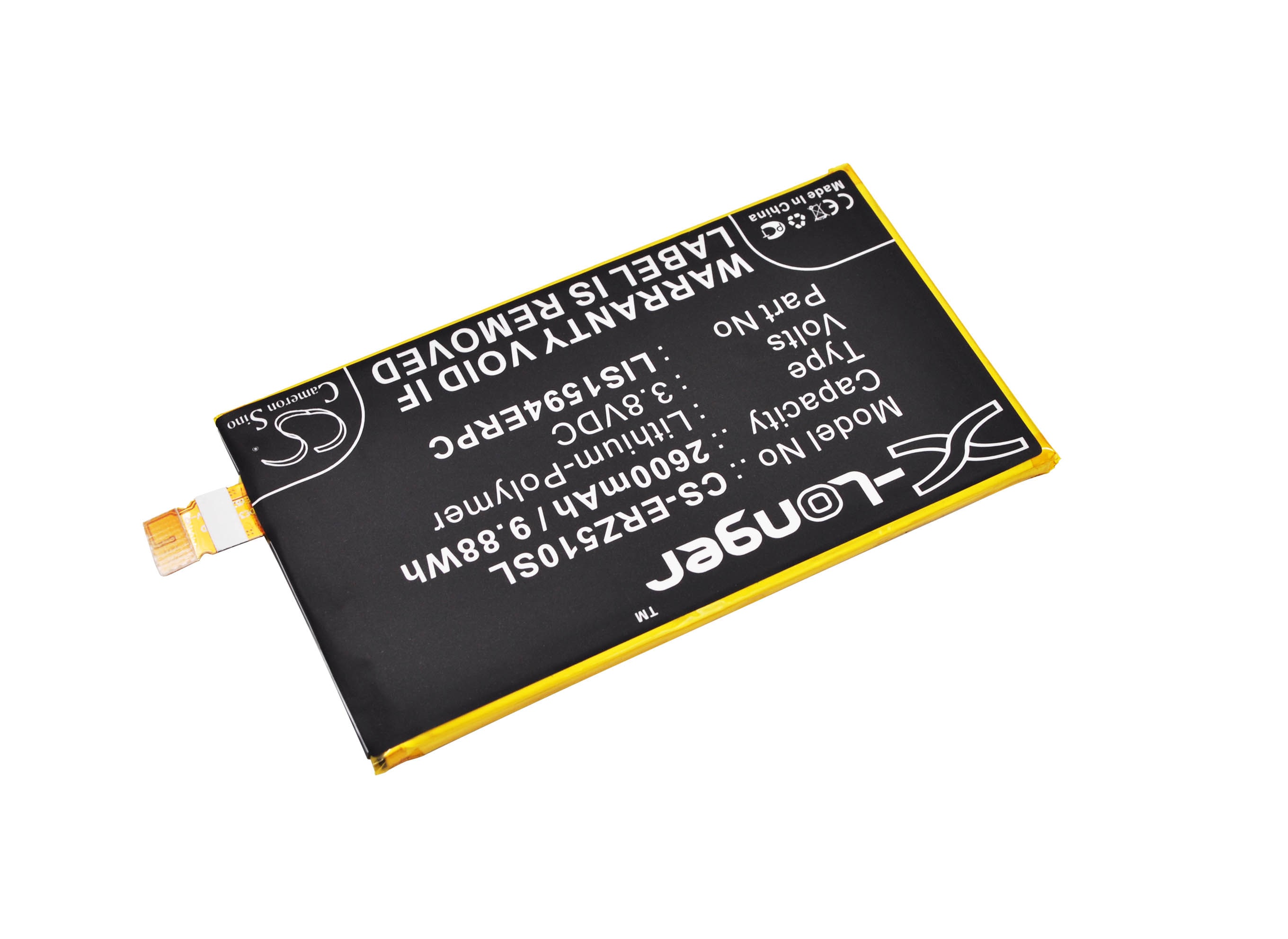 Batteri till SmartPhone, Mobil för Sony Xperia Z5 Compact, E5823, S50 m.fl.