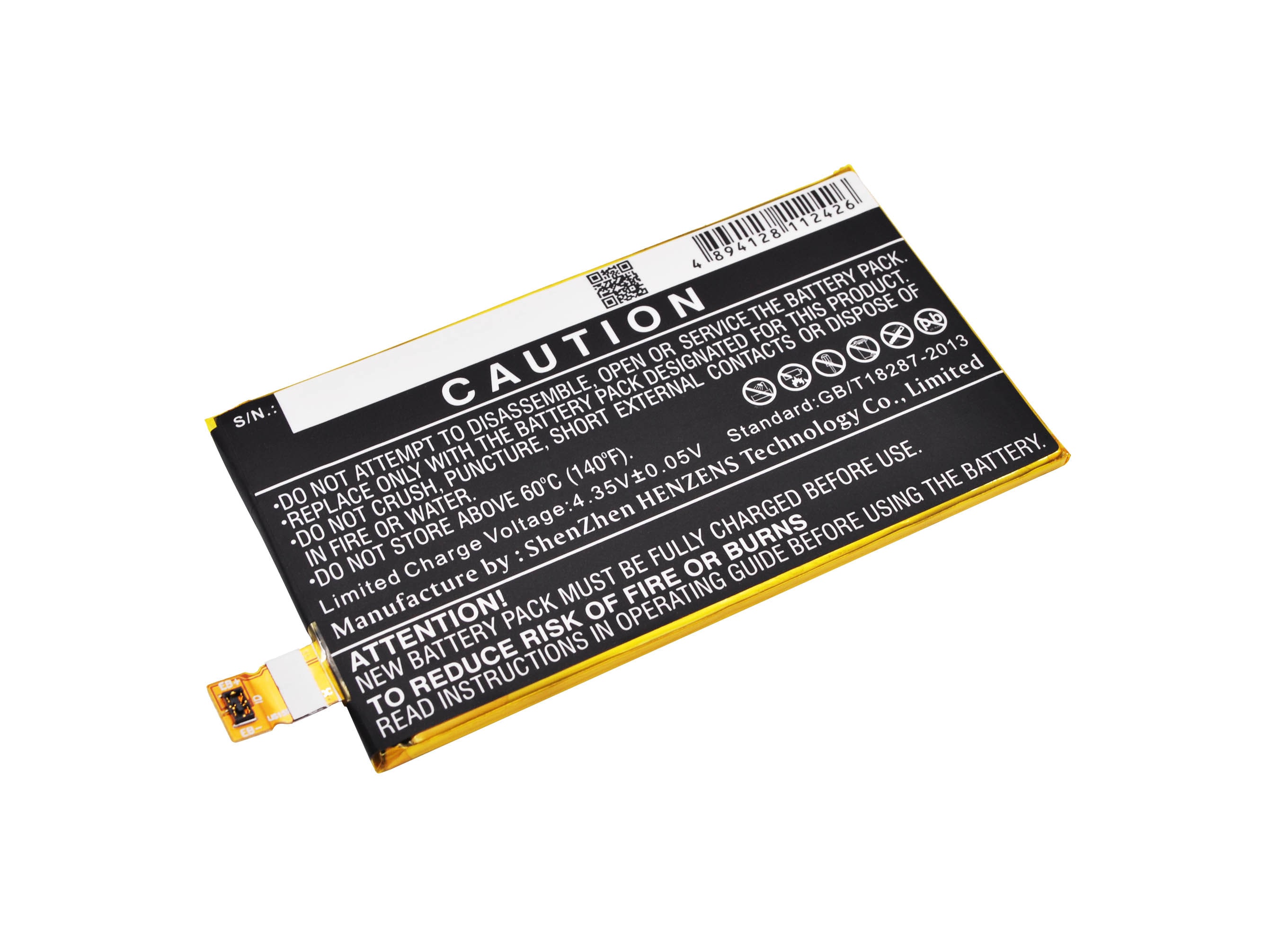 Batteri till SmartPhone, Mobil för Sony Xperia Z5 Compact, E5823, S50 m.fl.