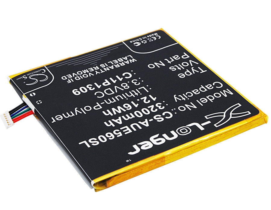 Batteri till SmartPhone, Mobil för Asus Fonepad Note 6, Fonepad Note FHD6, ME560CG m.fl.