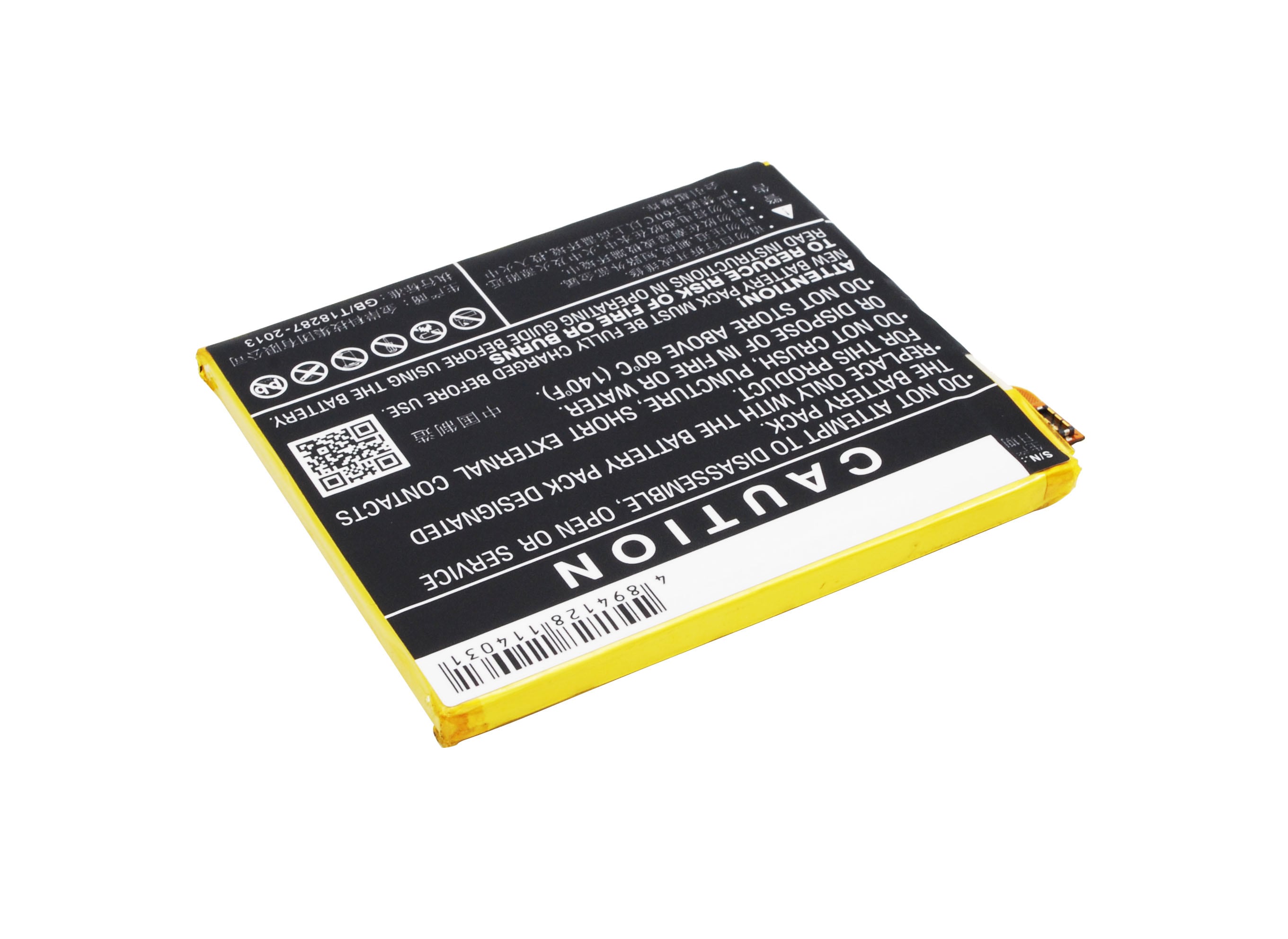 Batteri till SmartPhone, Mobil för ZTE ZMAX, Q509T, Q509T Dual SIM TD-LTE m.fl.