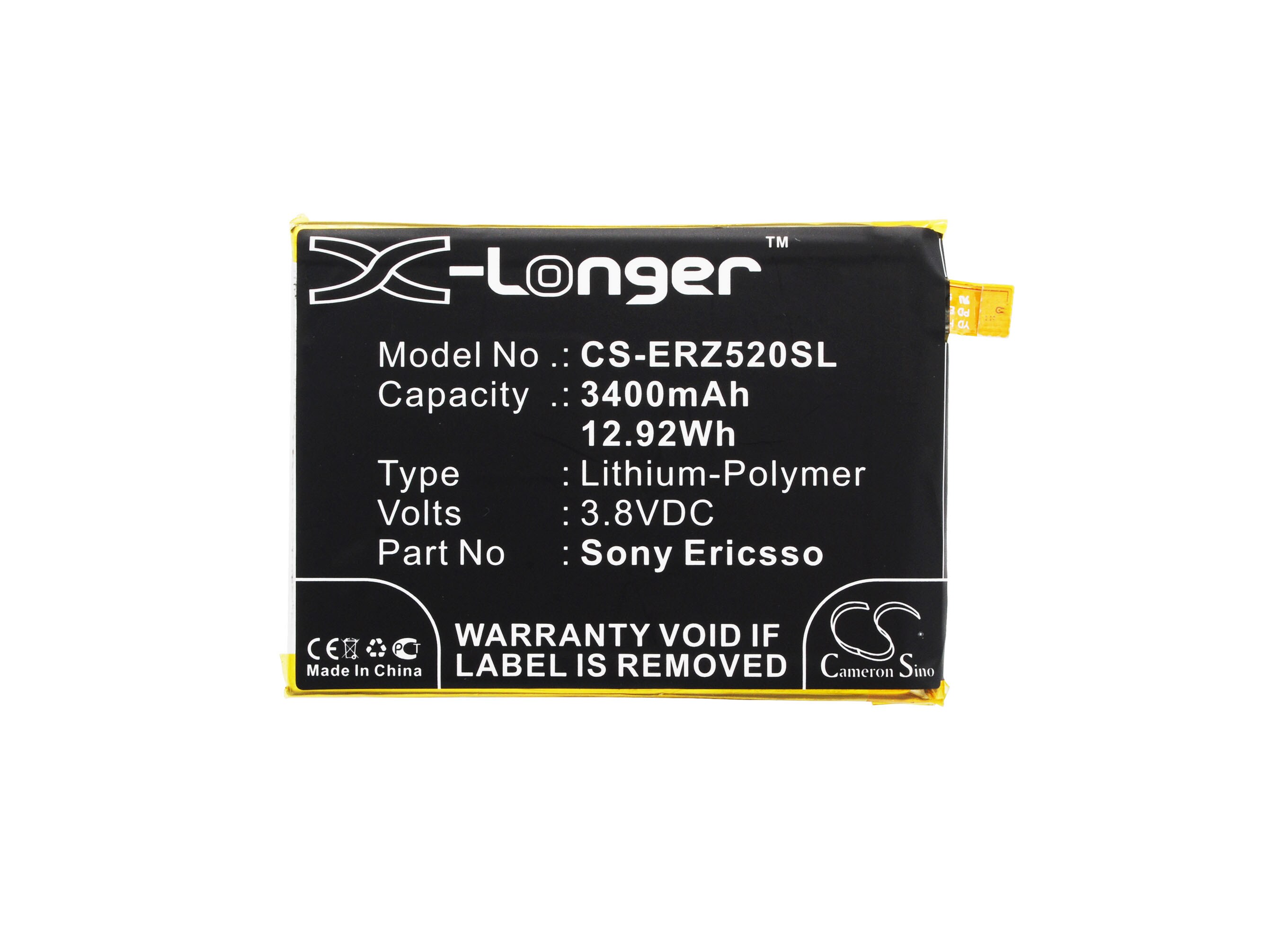 Batteri till SmartPhone, Mobil för Sony Xperia Z5 Premium, Xperia Z5 Premium Dual m.fl.