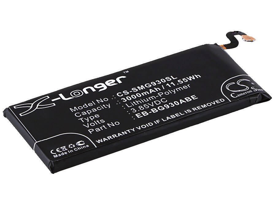 Batteri till SmartPhone, Mobil för Samsung Galaxy S7, SM-G930A, SM-G930F m.fl.