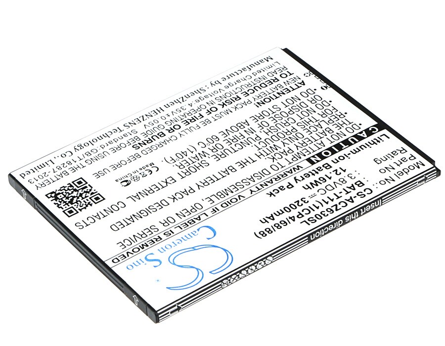 Batteri till SmartPhone, Mobil för Acer Liquid Z630, Liquid Z630S, T04