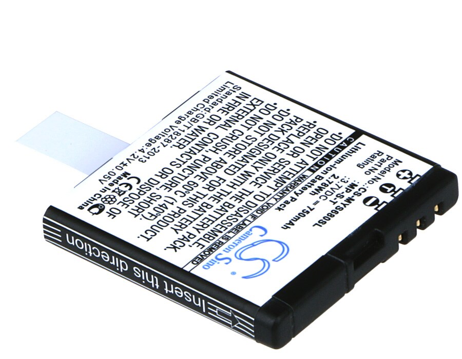 Batteri till SmartPhone, Mobil för myPhone 6680 Share, 6600, 6600 Free m.fl.