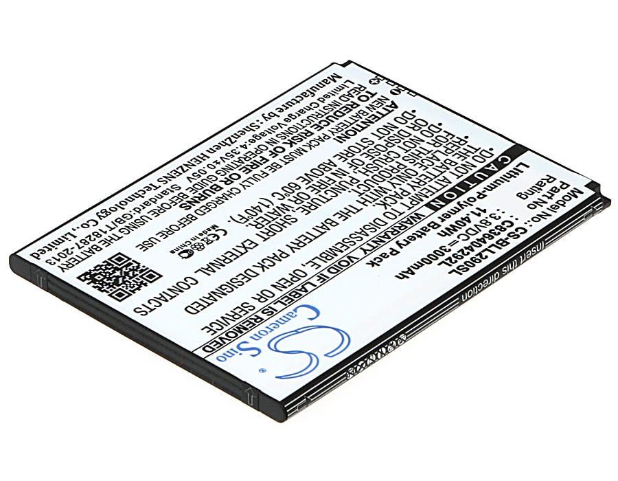 Batteri till SmartPhone, Mobil för BLU Life 8 XL, L290U