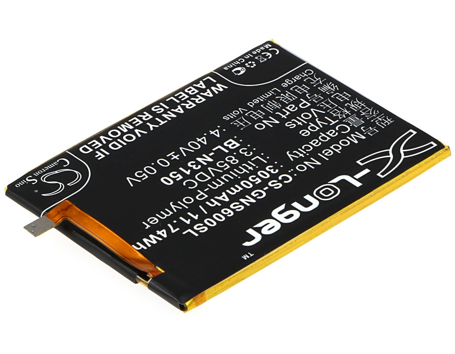 Batteri till SmartPhone, Mobil för GIONEE Elife S6, GN9010L Dual SIM, GN9010 m.fl.