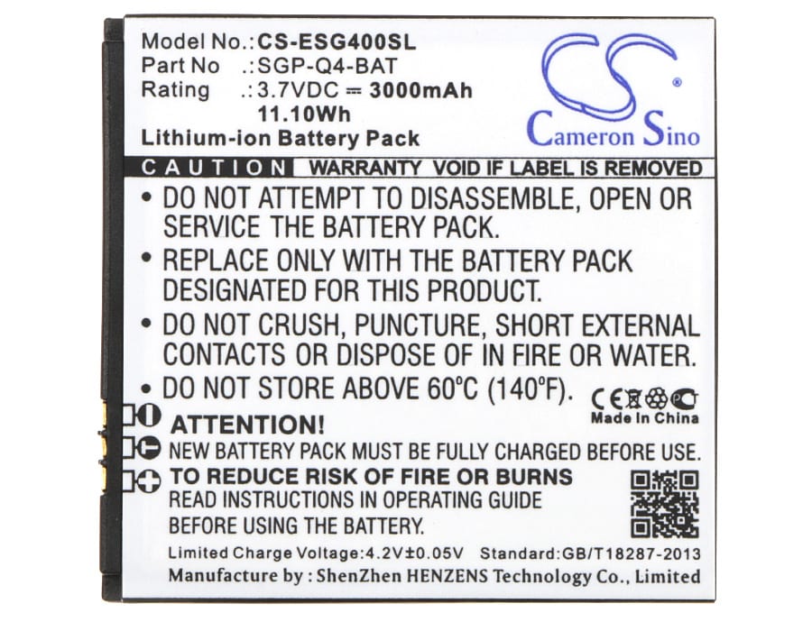 Batteri till SmartPhone, Mobil för Evolveo StrongPhone Q4