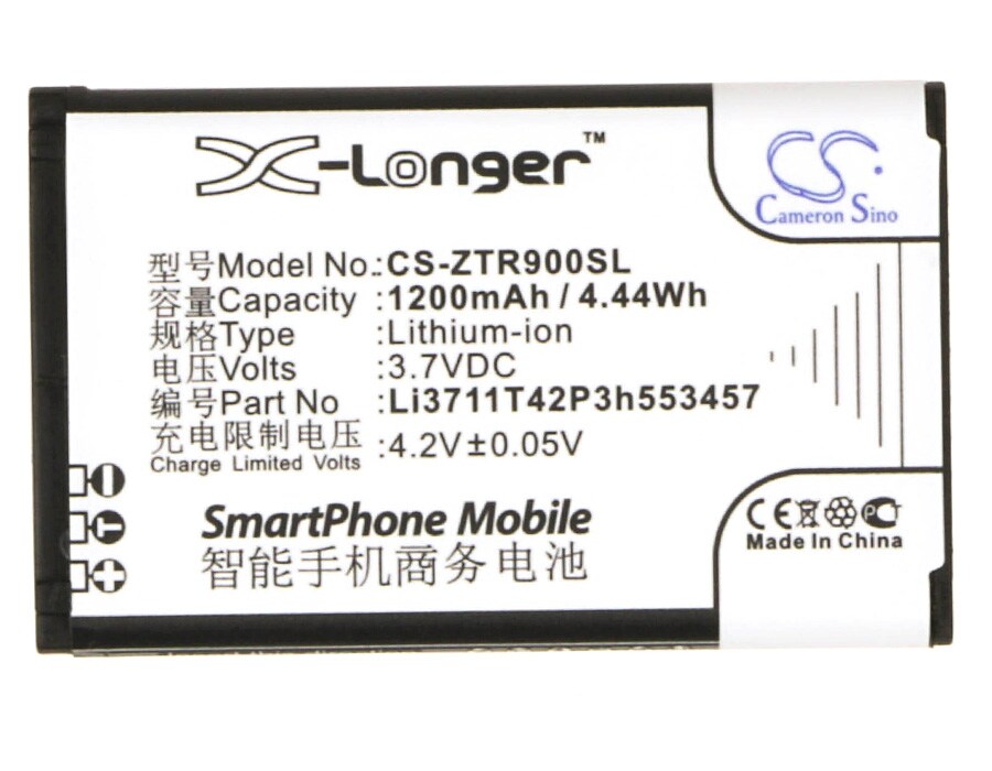 Batteri till SmartPhone, Mobil för Telstra R90 Tough, T90, T6 m.fl.