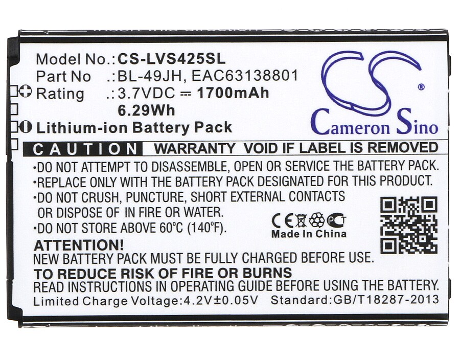 Batteri till SmartPhone, Mobil för LG K4, K4 Dual SIM LTE, K130 m.fl.