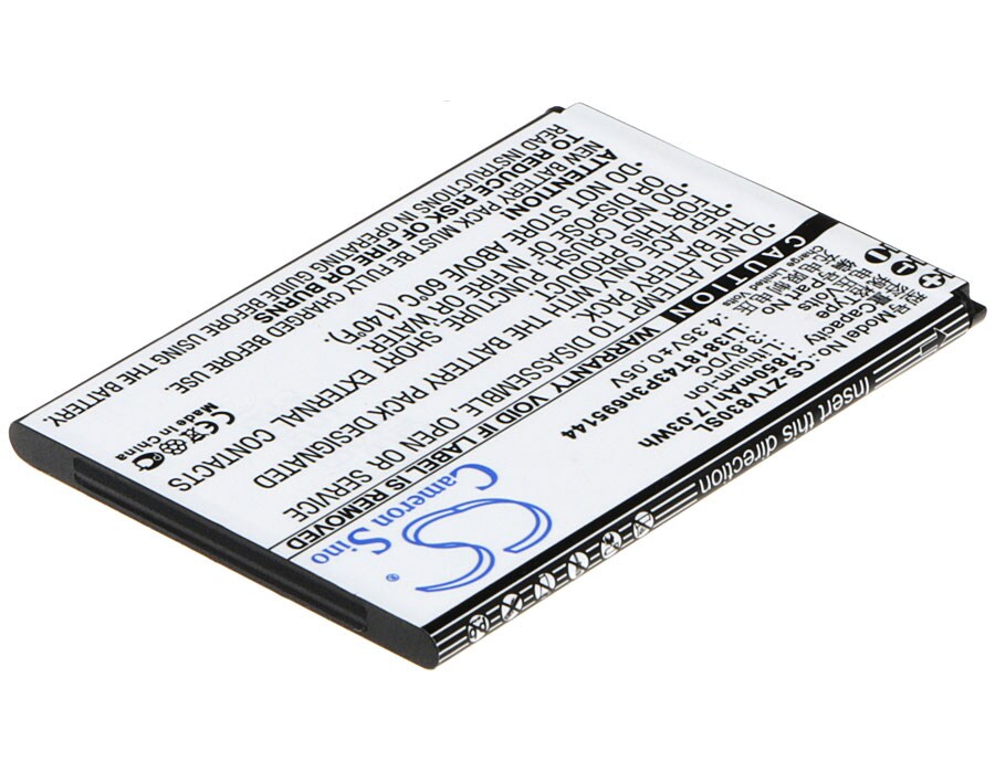 Batteri till SmartPhone, Mobil för ZTE Kis 3 Max, V830w, Blade G Lux m.fl.