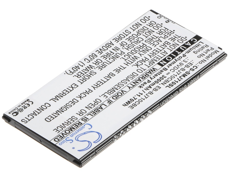 Batteri till SmartPhone, Mobil för Samsung SM-J7109, SM-J7108 m.fl.
