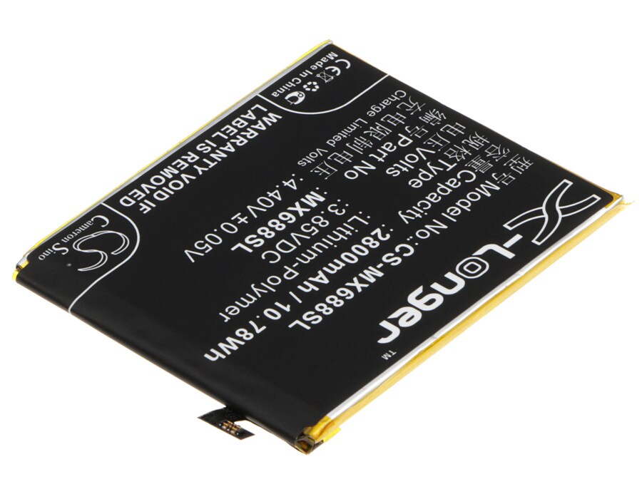 Batteri till SmartPhone, Mobil för MeiZu M3, M688U, M688Q m.fl.