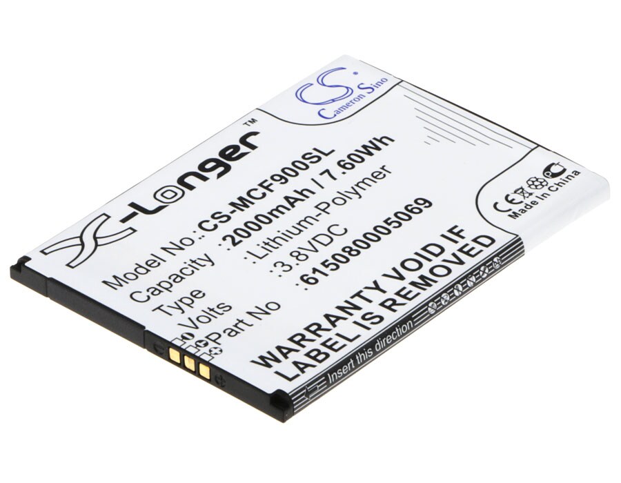 Batteri till SmartPhone, Mobil för Mobistel Cynus F9, Cynus F9 4G, F303-S