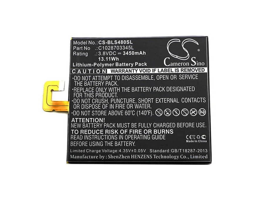 Batteri till SmartPhone, Mobil för BLU Studio 7.0 II, U48OU, S490U m.fl.