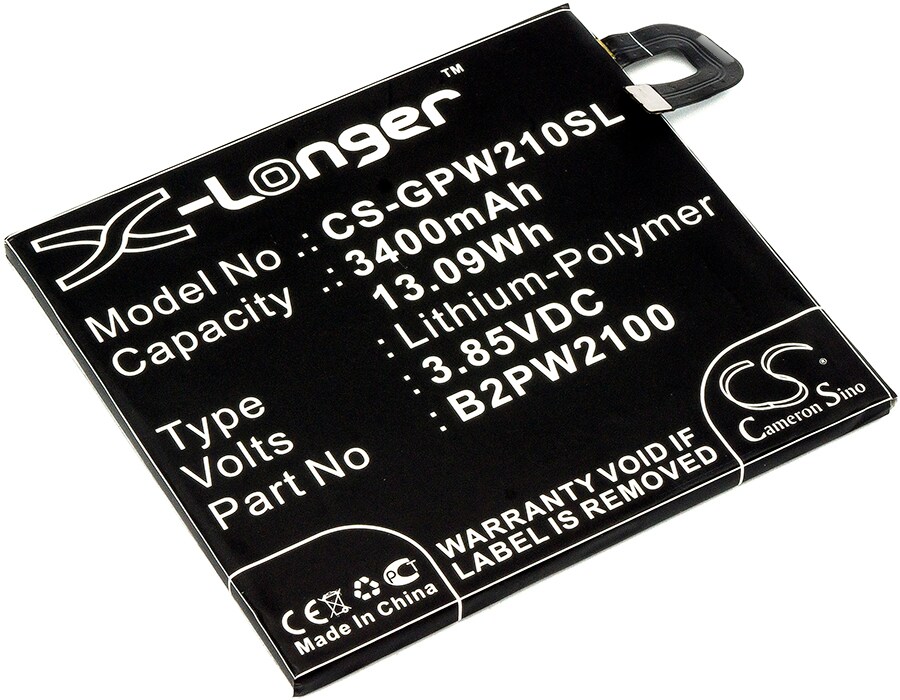 Batteri till SmartPhone, Mobil för Google Pixel XL, G-2PW2100, G-2PW2200 m.fl.