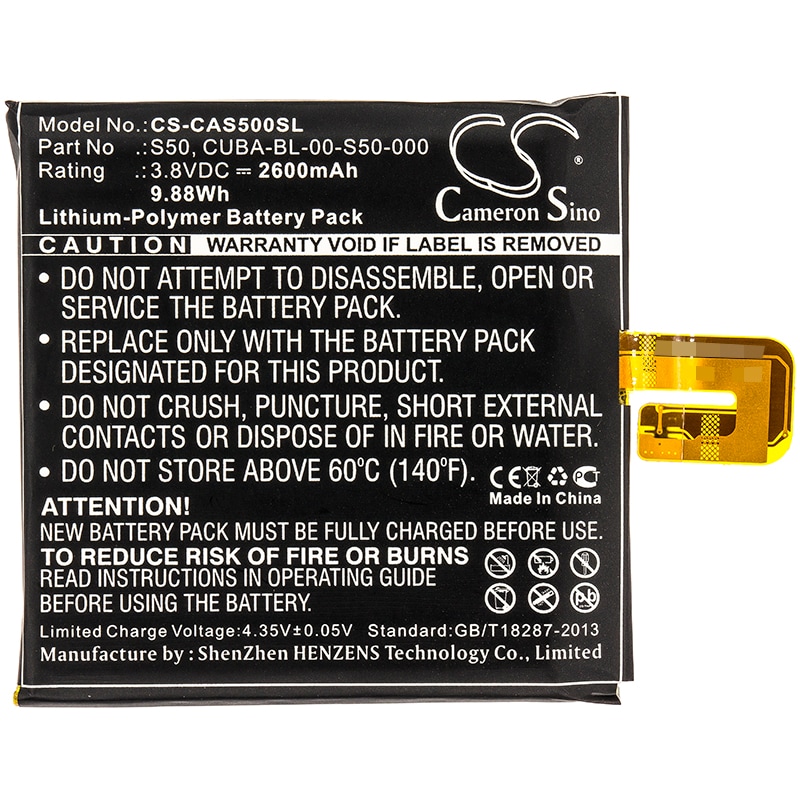 Batteri till SmartPhone, Mobil för CAT S50