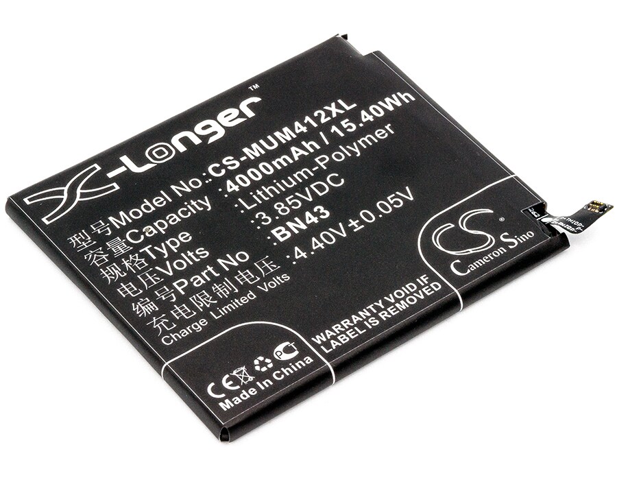 Batteri till SmartPhone, Mobil för Xiaomi Note 4X ( China Version )