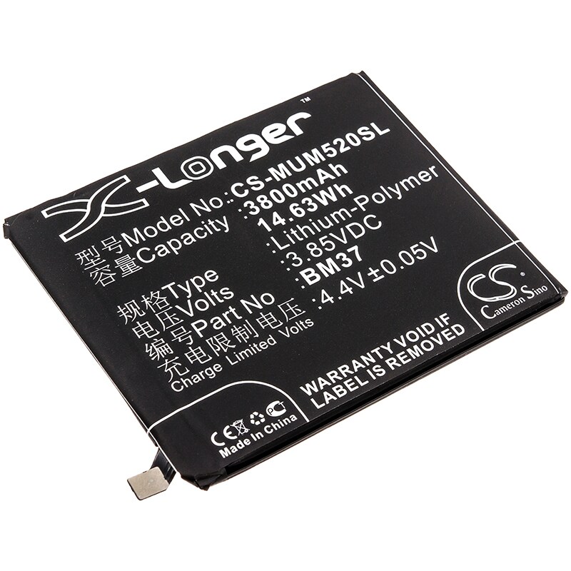 Batteri till SmartPhone, Mobil för Xiaomi, Mi 5s Plus ( International Version )