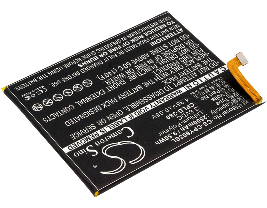 Batteri till SmartPhone, Mobil för Coolpad Y91, Fengshang 3, Y803-9