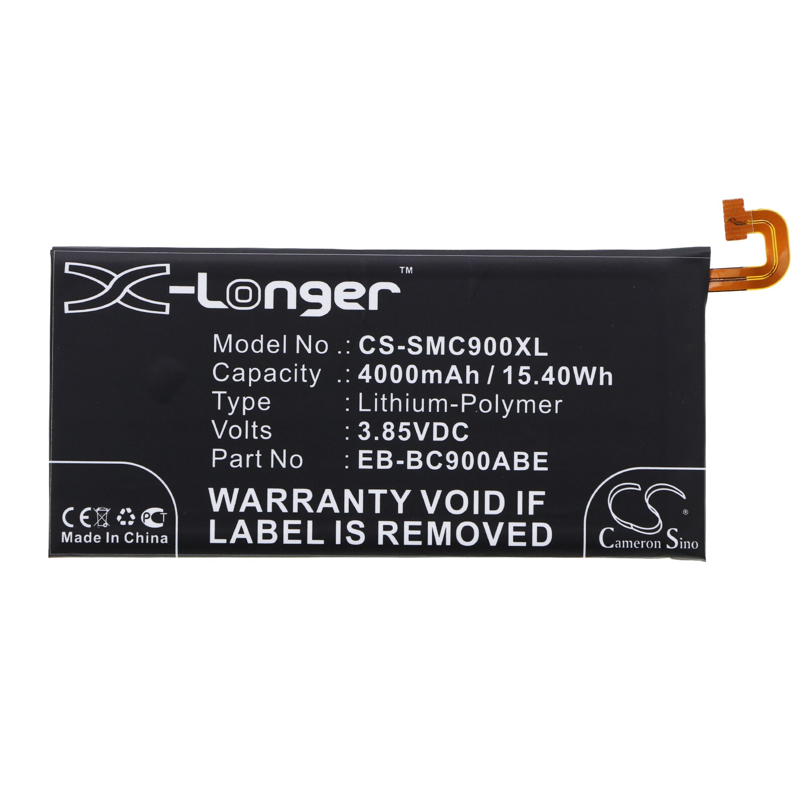Batteri till SmartPhone, Mobil för Samsung Galaxy C9 Pro, Galaxy C9 Pro Duos m.fl.
